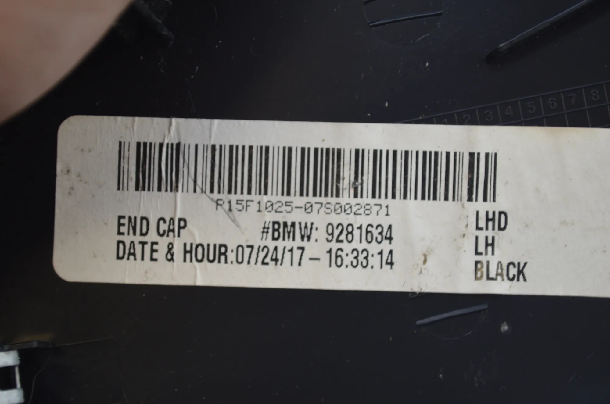 Dashboard Lower Trim – OEM 9281642 · BMW X6 (F16, F86) M 2017 – 12