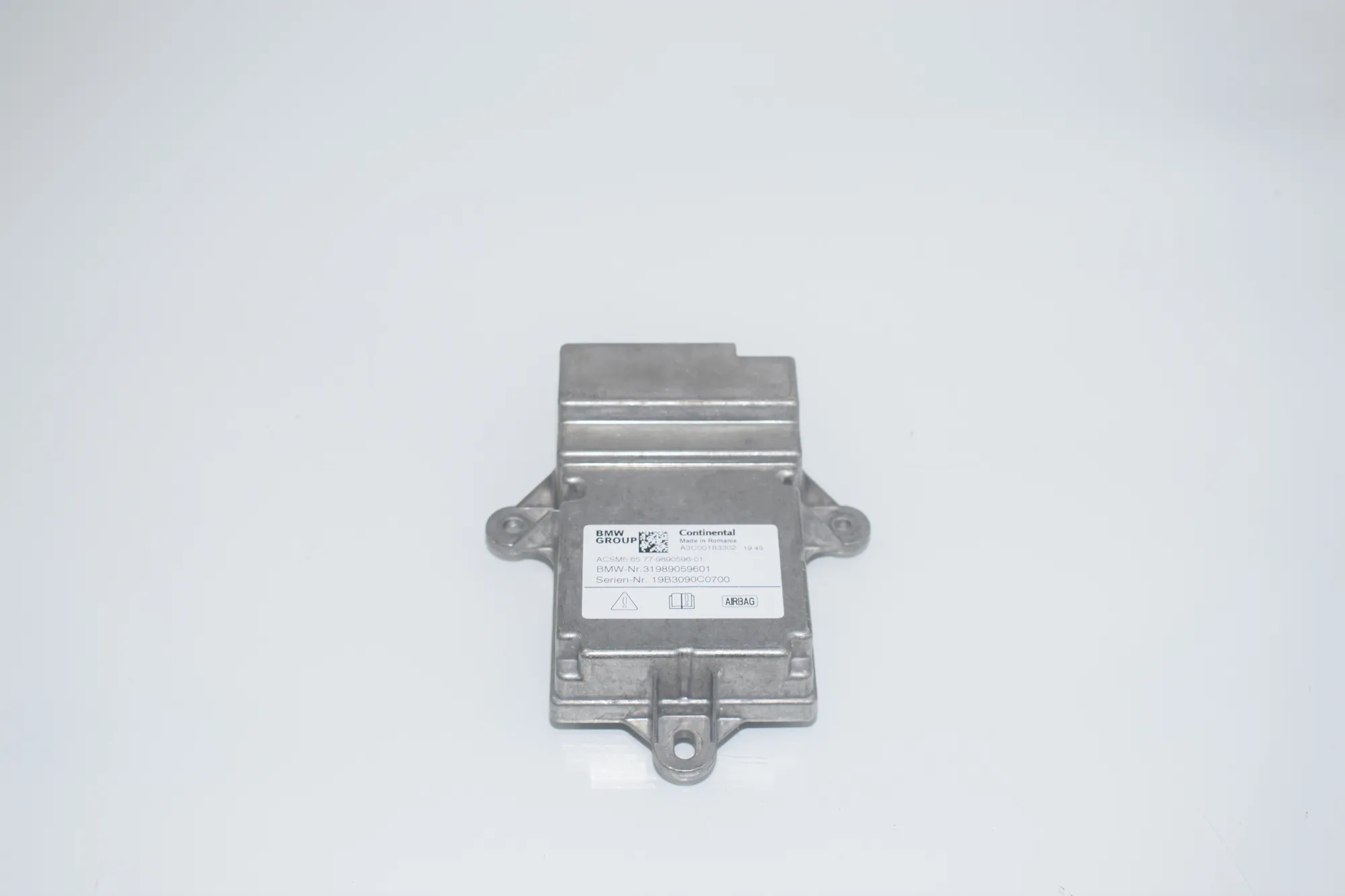 SRS Control Unit – OEM 9890596 · BMW 5 Touring (G31) (2017 - -) 520 d 2019