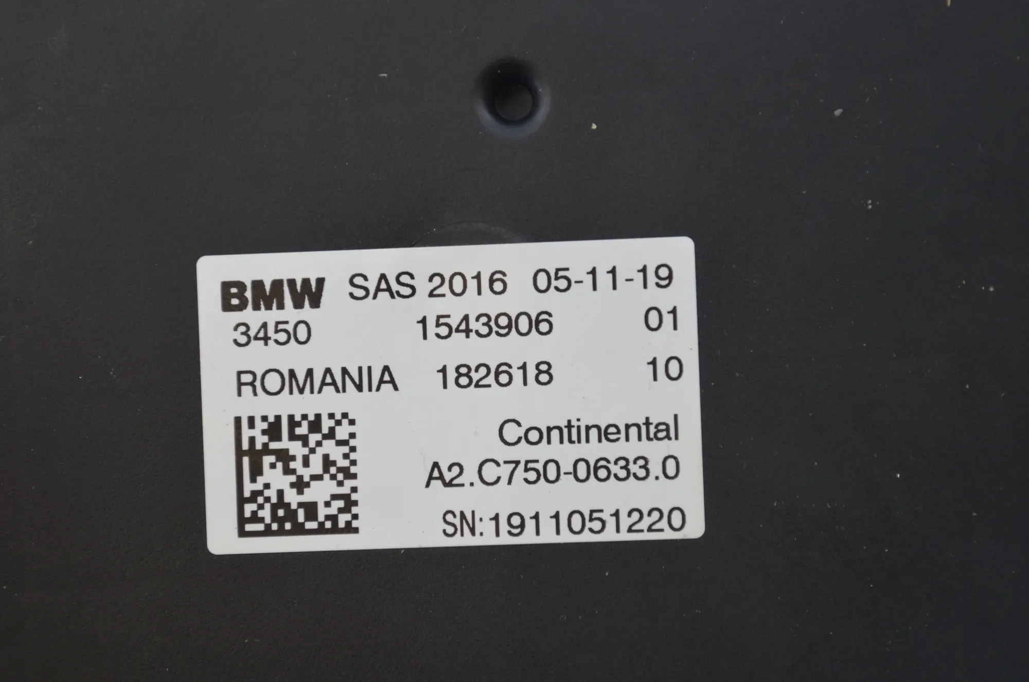 Other Control Units – OEM 1543906 · BMW 5 Touring (G31) (2017 - -) 520 d 2019 – 4