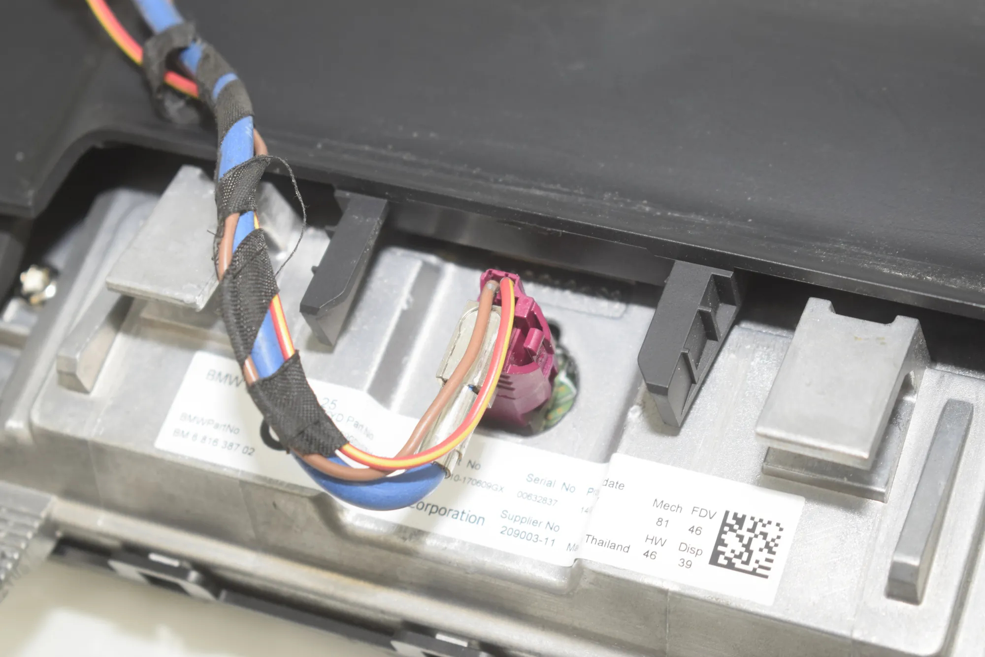Navigation System – OEM 9866964 · BMW X6 (F16, F86) M 2017 – 9