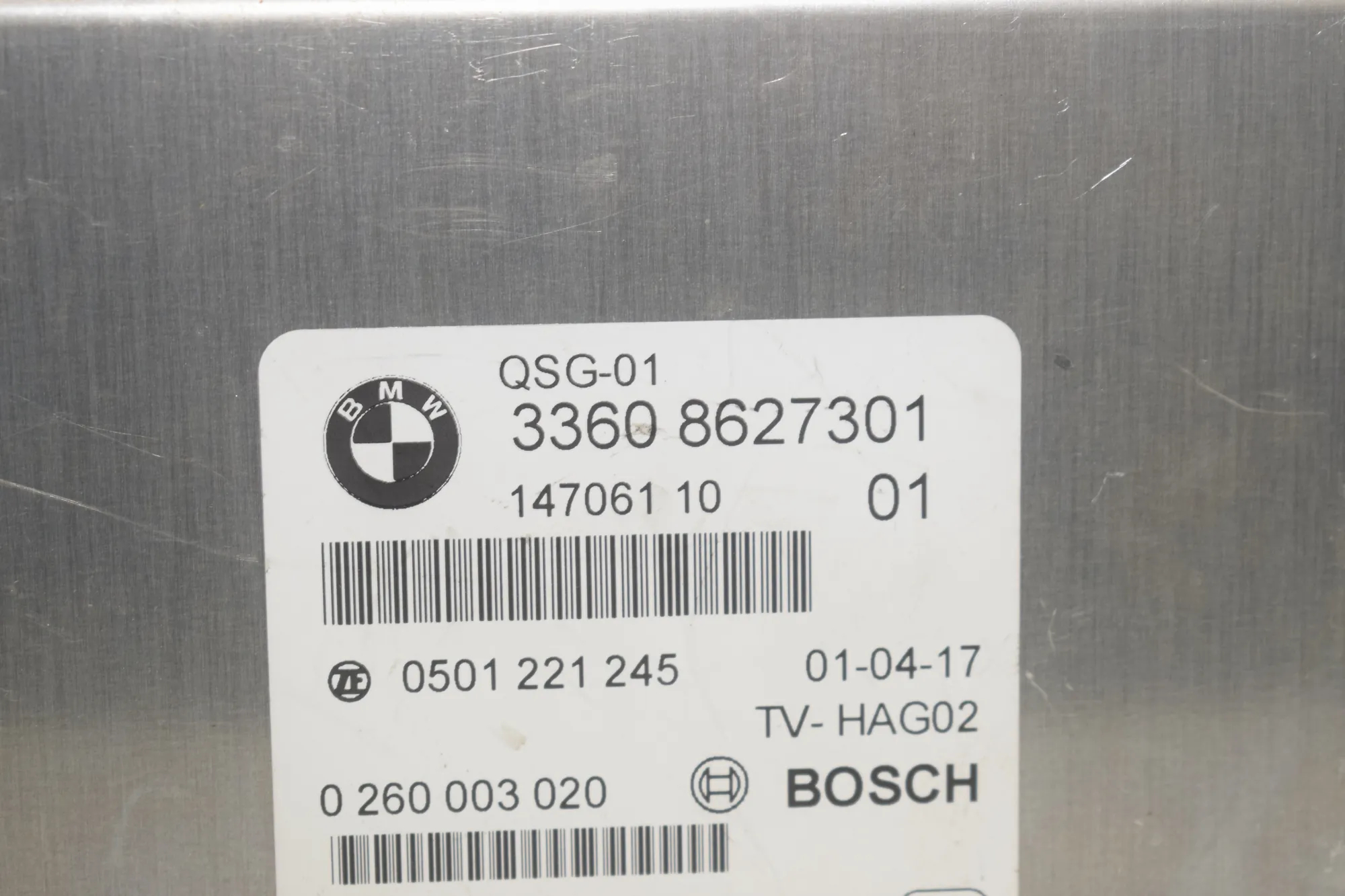 Other Control Units – OEM 8627301 · BMW X6 (F16, F86) M 2017 – 5