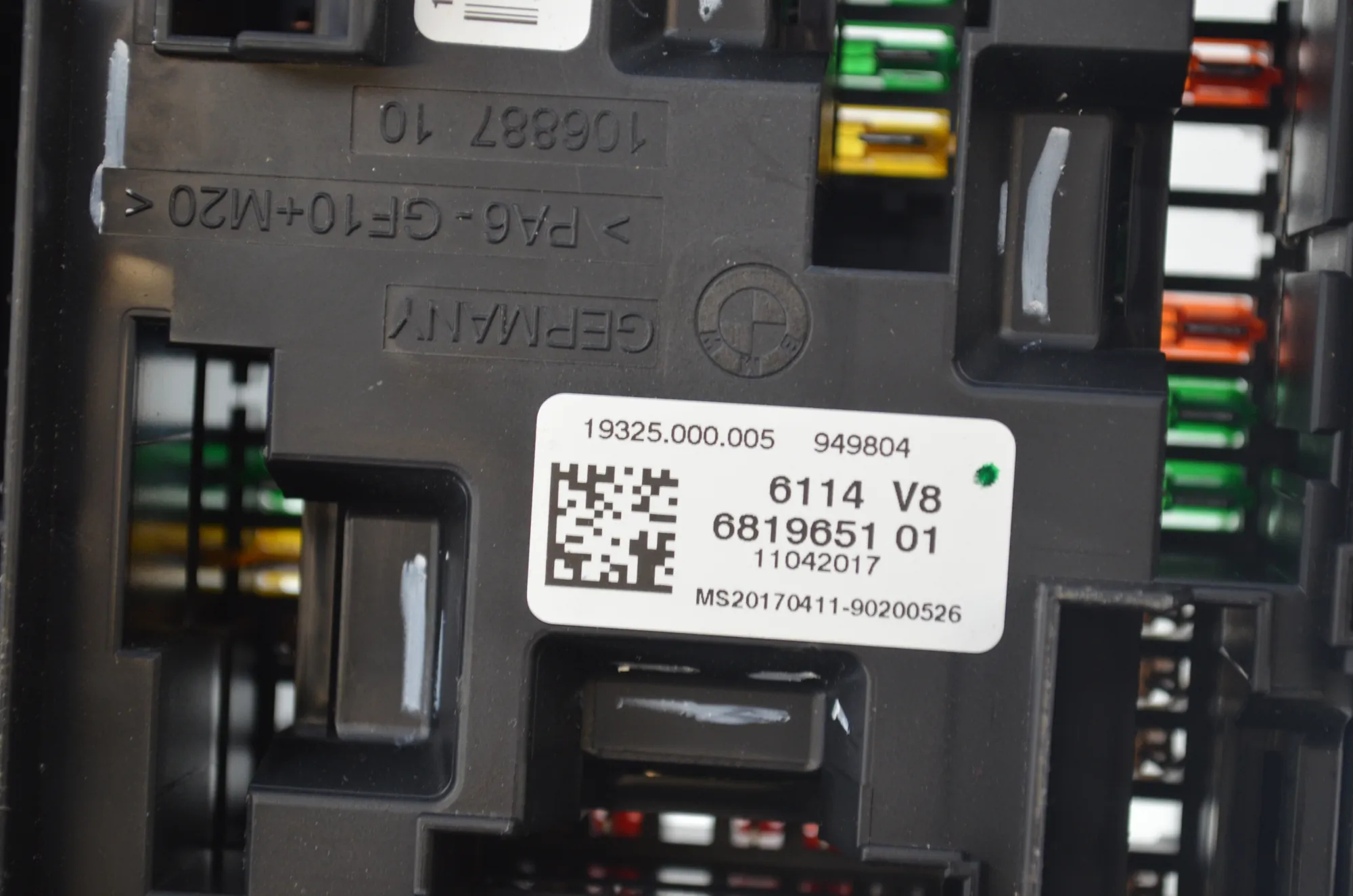 Fuse Box Module – OEM 6819653 · BMW X6 (F16, F86) M 2017 – 6