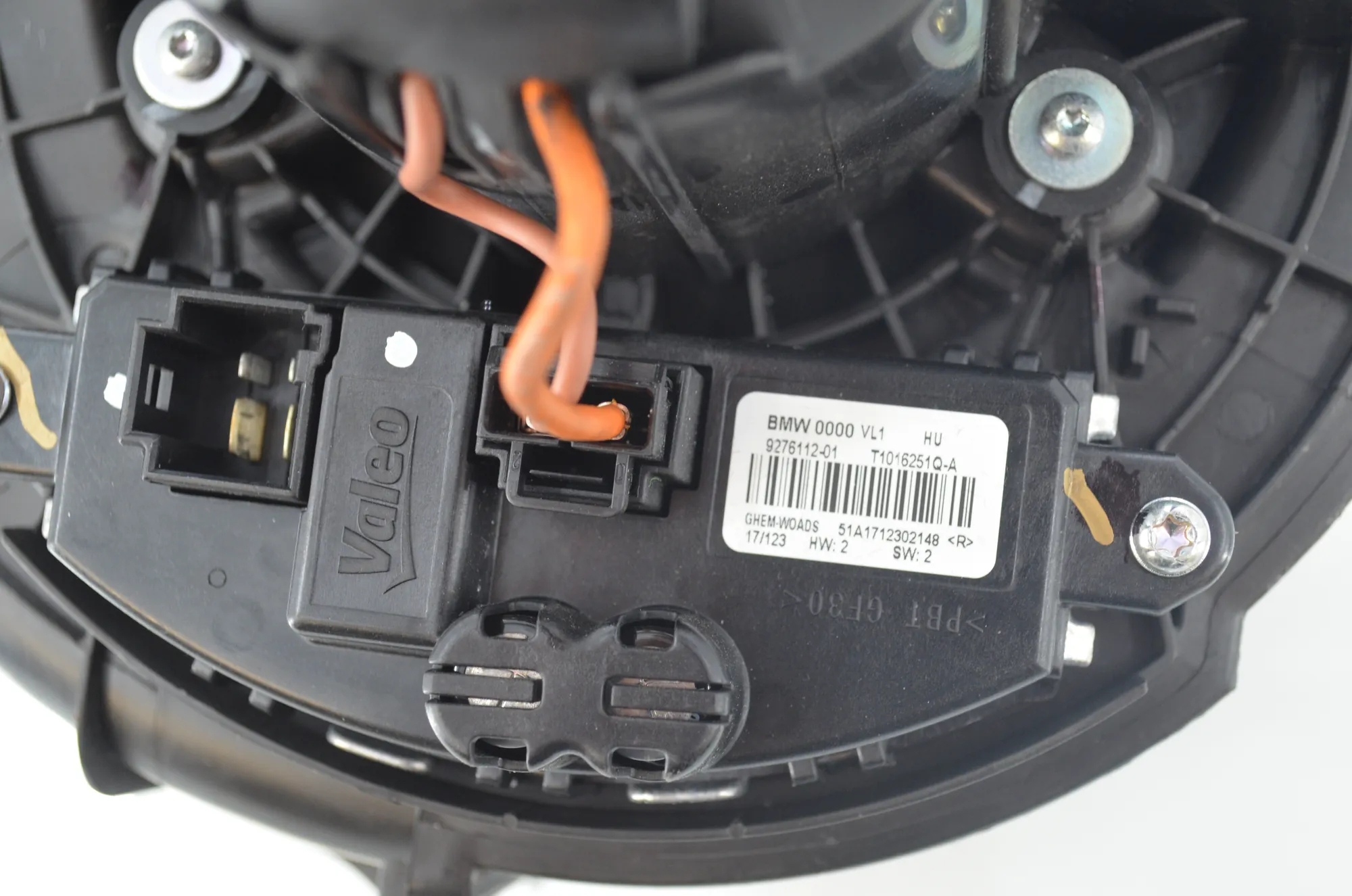 Heater Blower Fan – OEM 9291177 · BMW X6 (F16, F86) M 2017 – 5