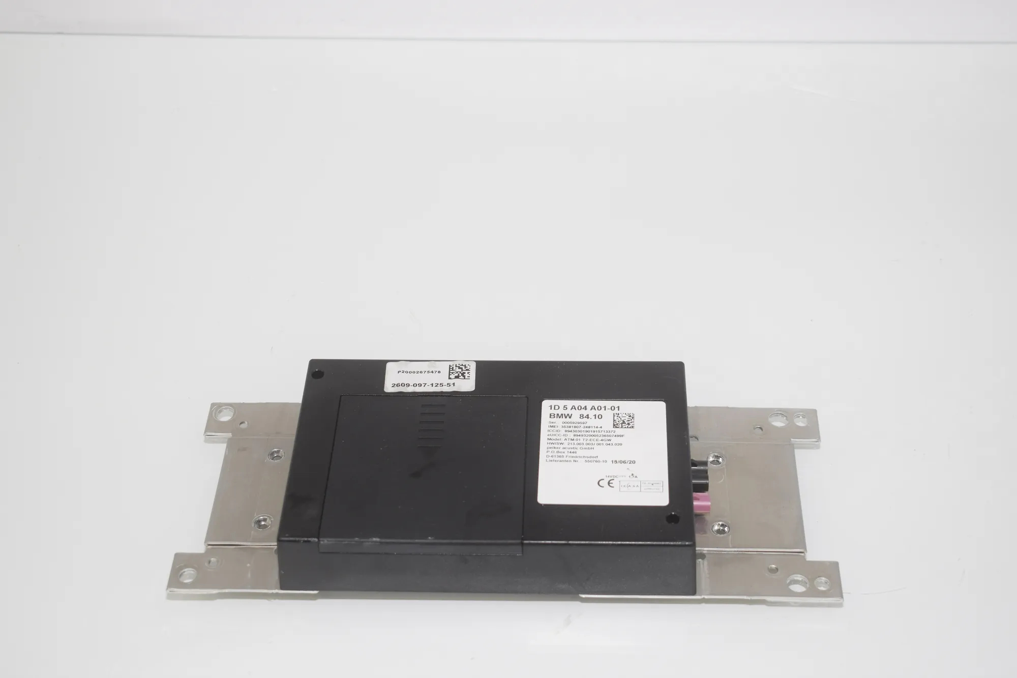 Bluetooth Control Unit – OEM 5A04A01 · BMW i3 (I01) s Electric 2020