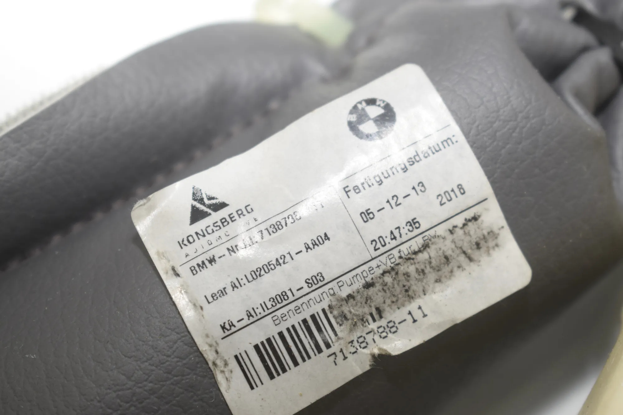 Other Seat Parts – OEM 6926435 · BMW X1 (E84) BMW X1 (E84) xDrive 23 d 2013 – 10