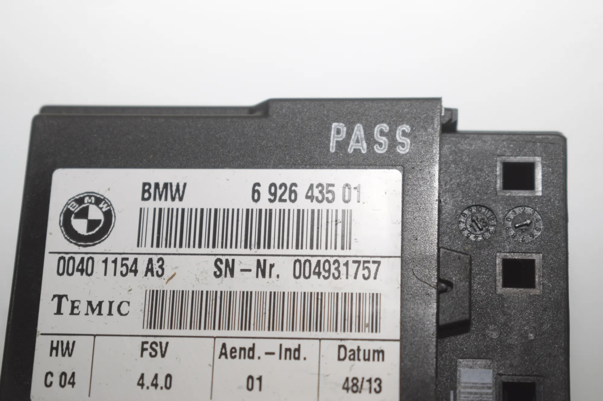 Other Seat Parts – OEM 6926435 · BMW X1 (E84) BMW X1 (E84) xDrive 23 d 2013 – 5