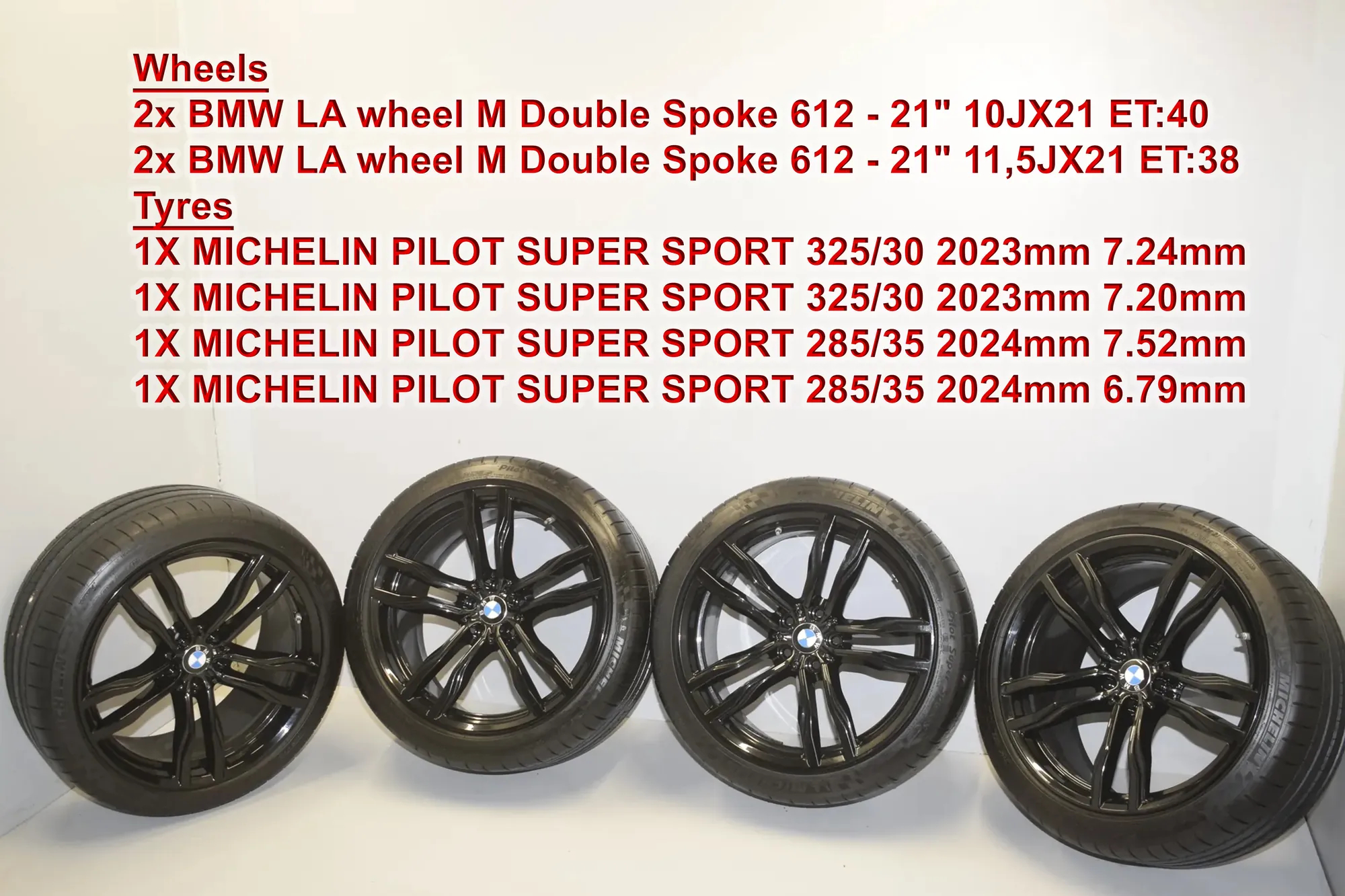 Alloy Wheel Set – OEM 8073981 · BMW X6 (F16, F86) M 2017 – 2