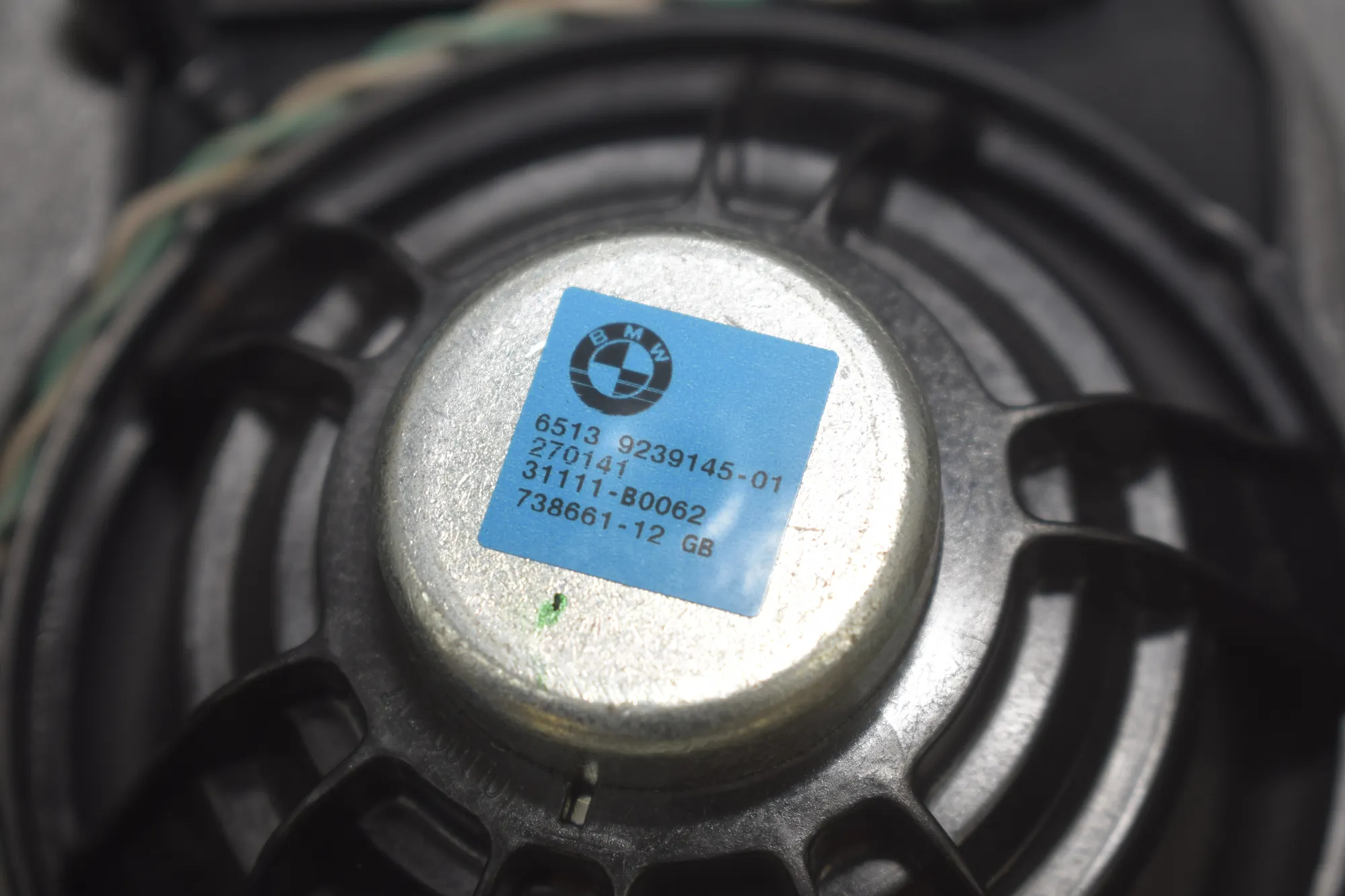 Sound Audio System Set – OEM 9266356 · BMW 5 Touring (F11) 530 d xDrive 2011 – 11