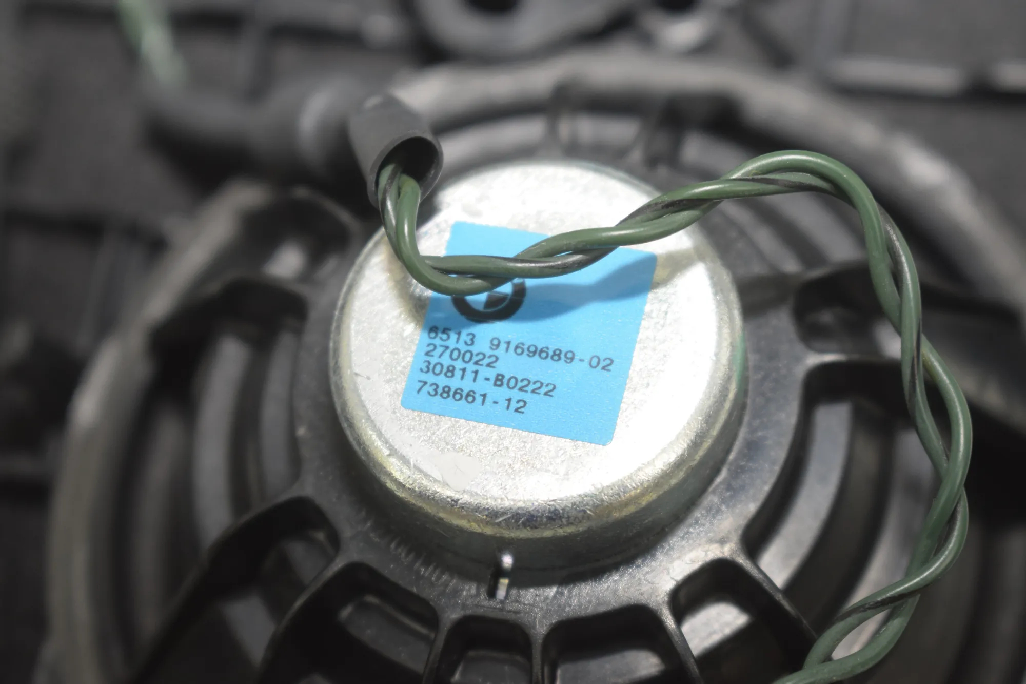 Sound Audio System Set – OEM 9266356 · BMW 5 Touring (F11) 530 d xDrive 2011 – 9
