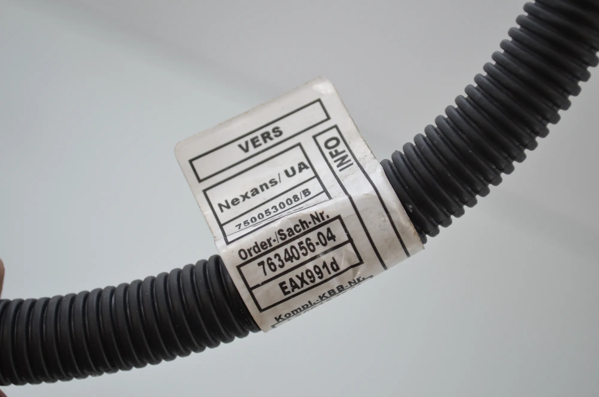 Engine Cable Harness – OEM 7634056 · BMW 3 Touring (F31) 320 i 2012 – 4