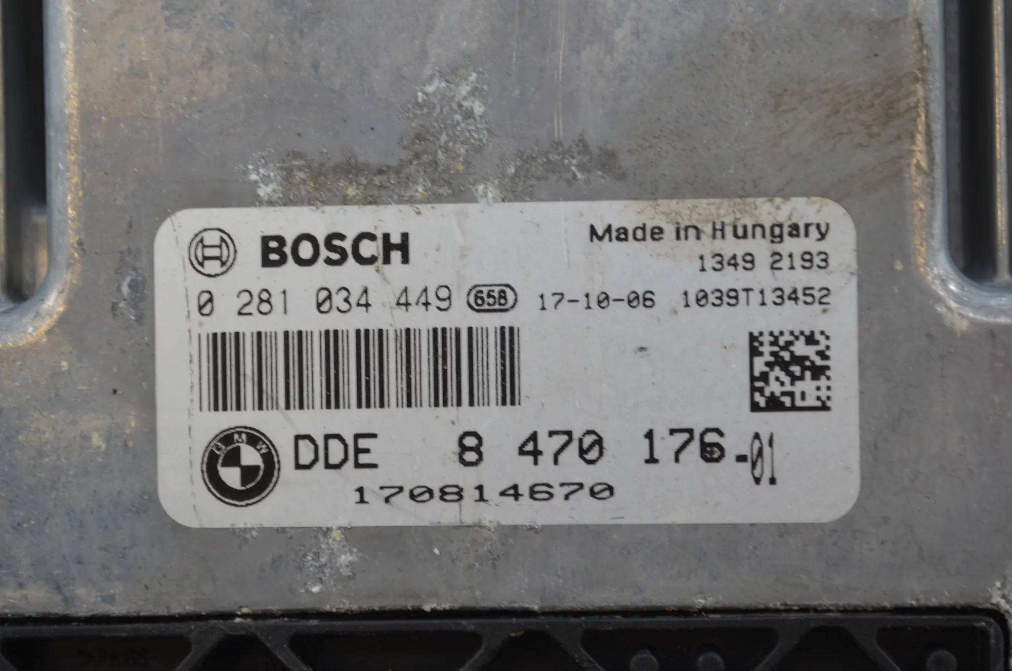 Engine Ignition ECU Set – OEM 8795012 · BMW X1 (F48) xDrive 18 d 2017 – 10