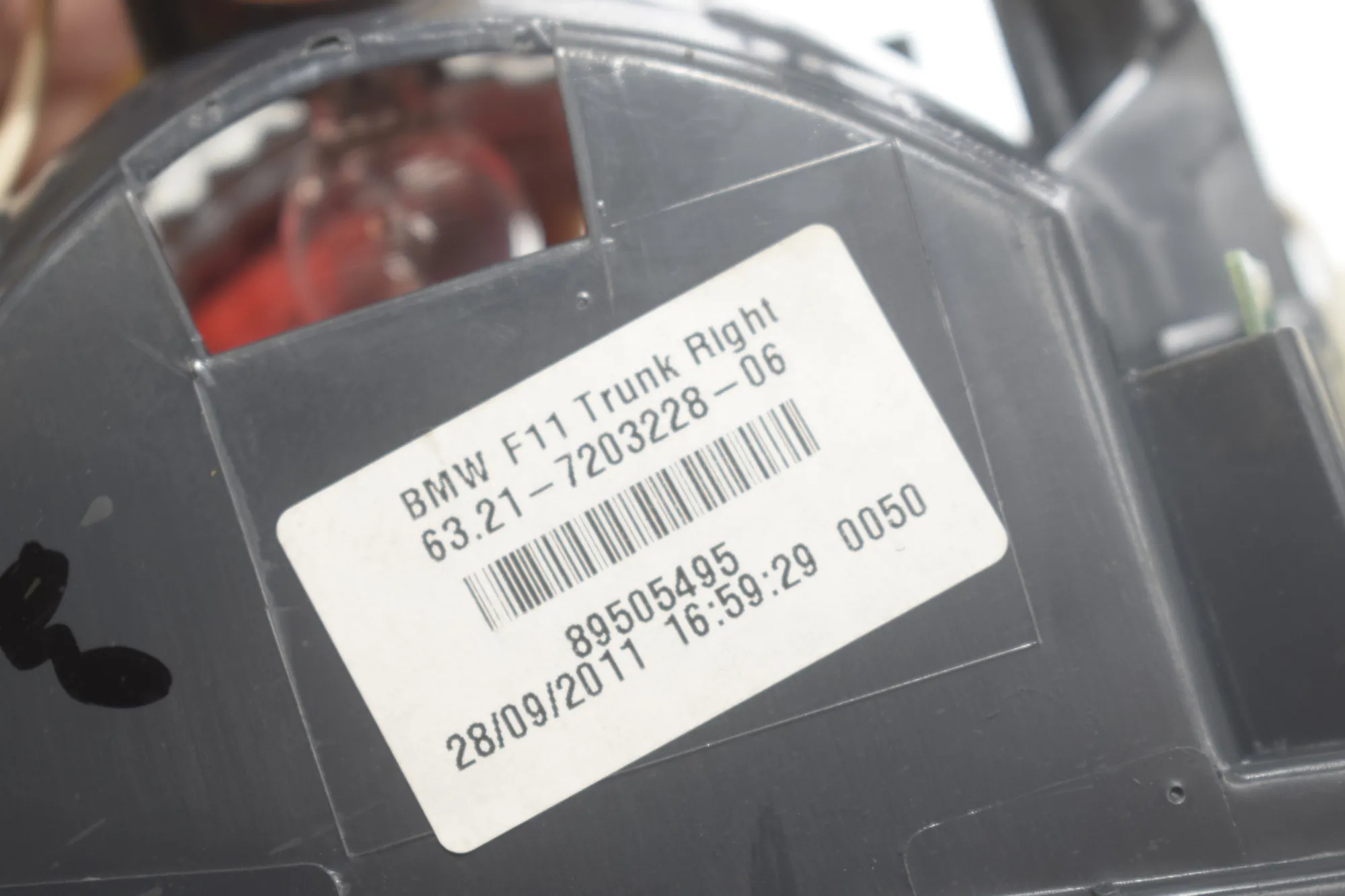Rear Tail Light Set – OEM 7203234 · BMW 5 Touring (F11) 530 d 2011 – 11