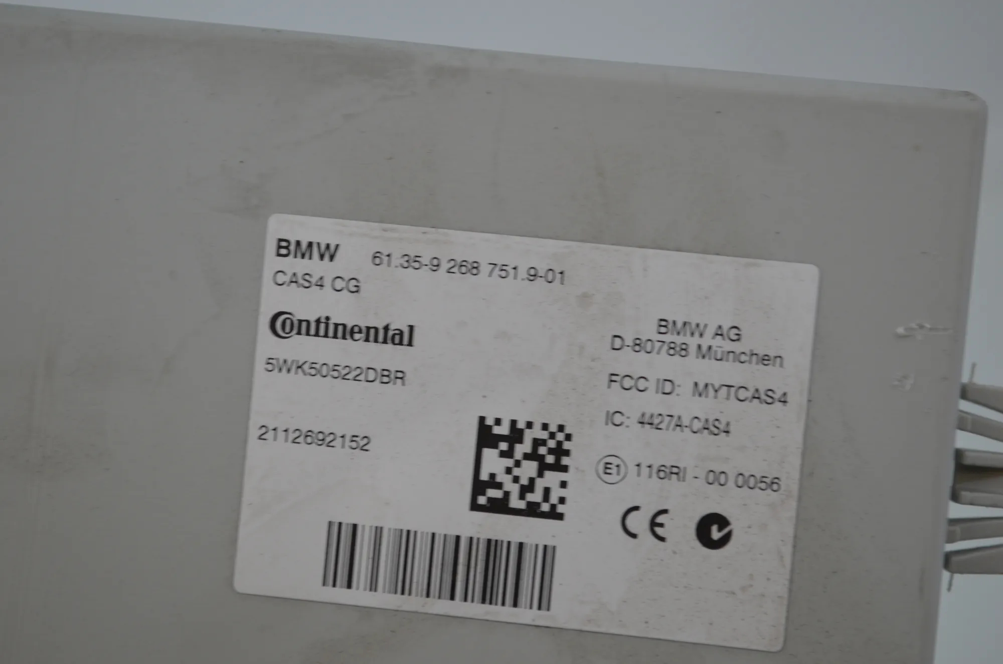 Engine Ignition ECU Set – OEM 8518479 · BMW 5 Touring (F11) 530 d 2011 – 11