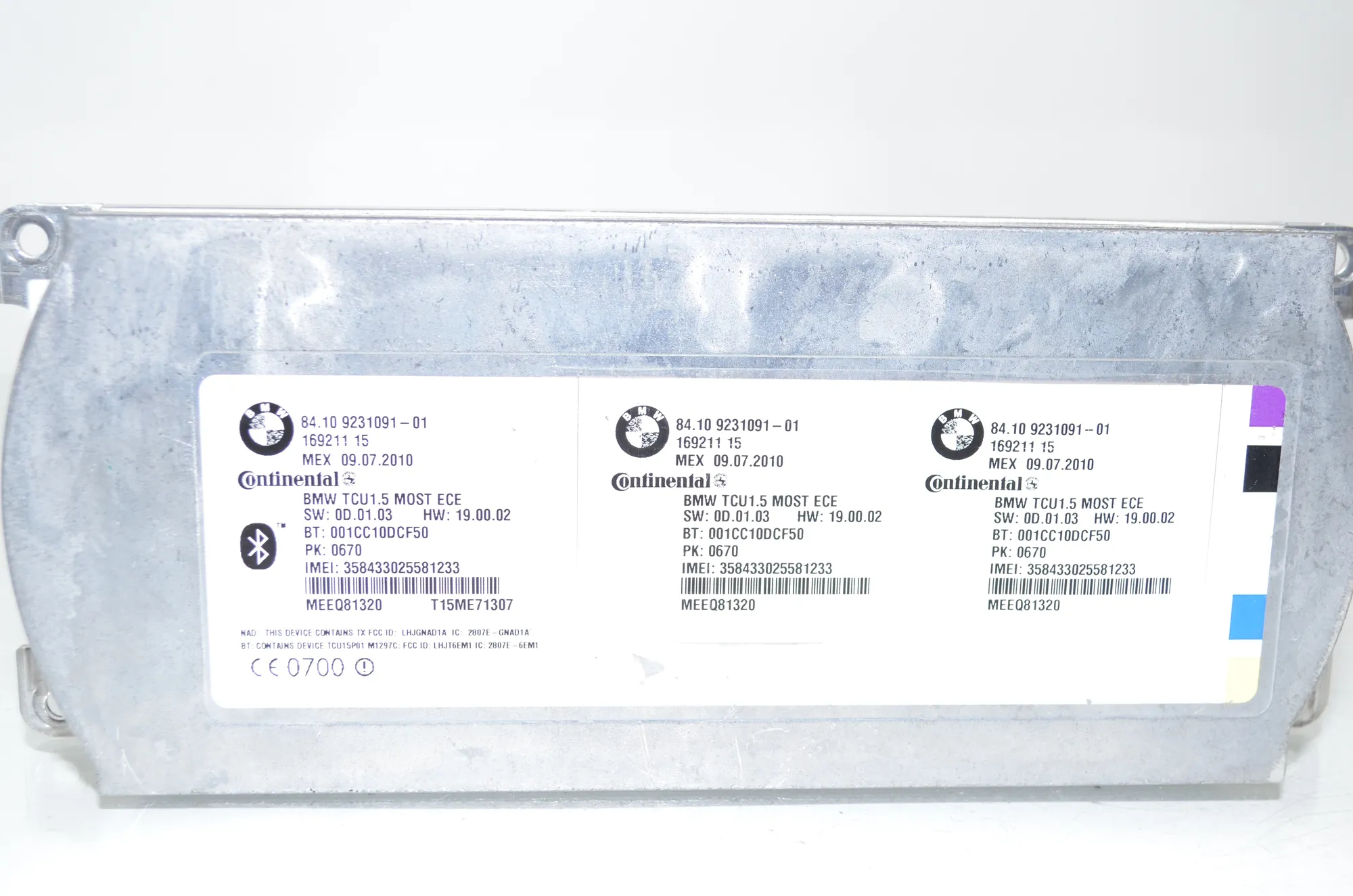 Sound Audio System Set – OEM 9218695 · BMW X5 (E70) xDrive 30 d 2010 – 14