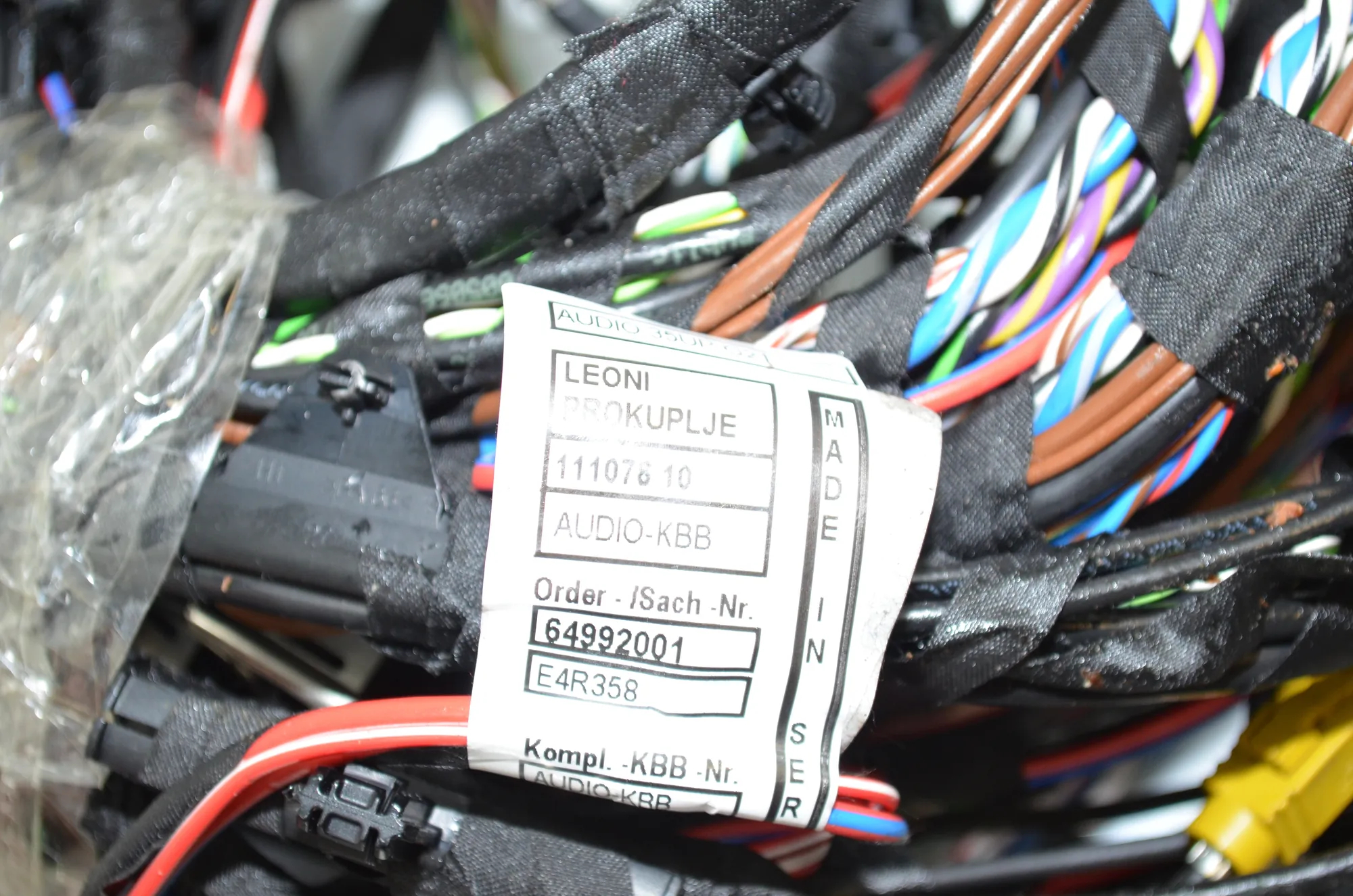 Other Wiring Loom – OEM 64992001 · BMW 3 Touring (G21) (2019 - -) 320 d 2020 – 4