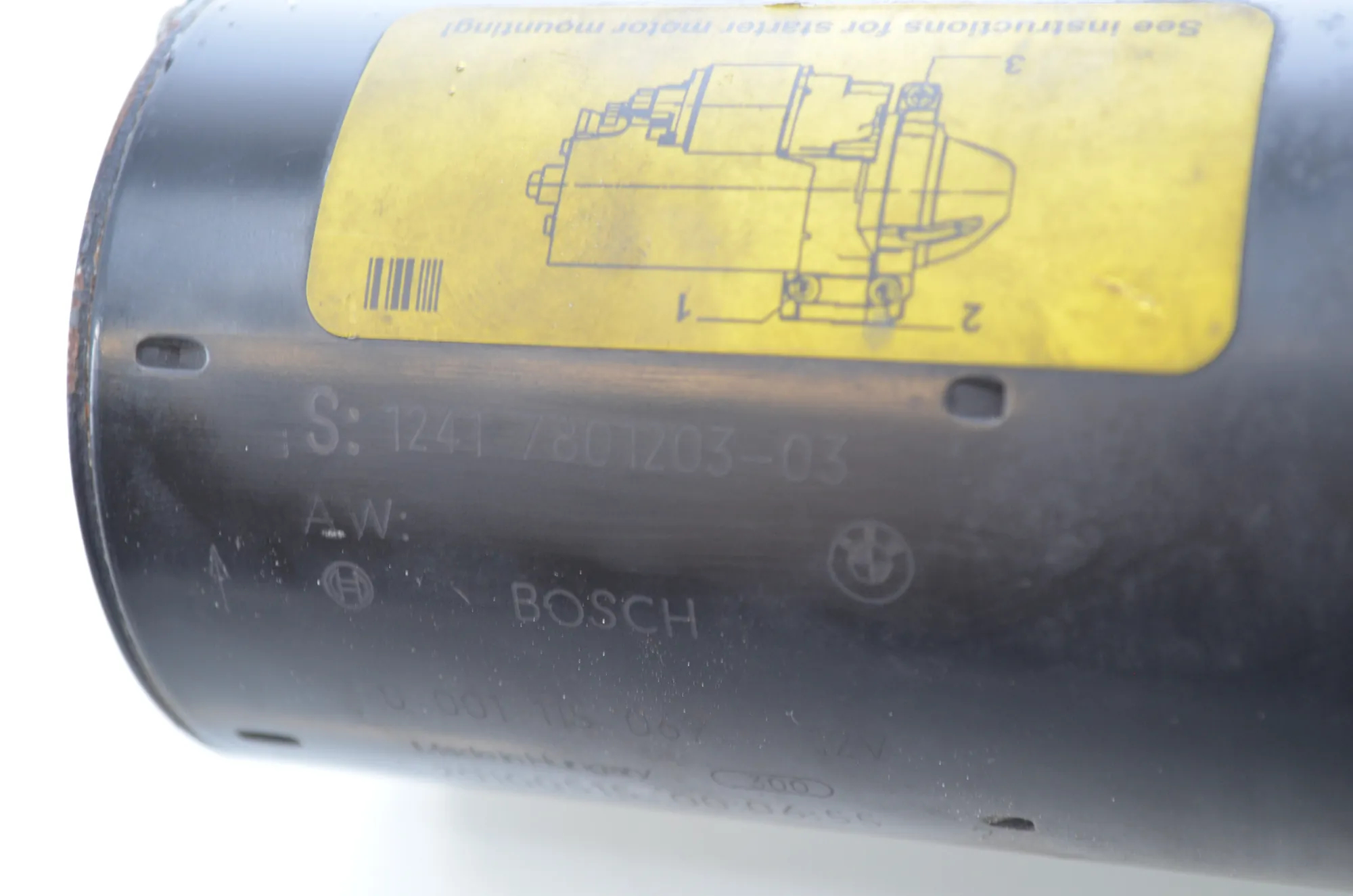 Starter Motor – OEM 7801203 · BMW X5 (E70) xDrive 30 d 2010 – 5