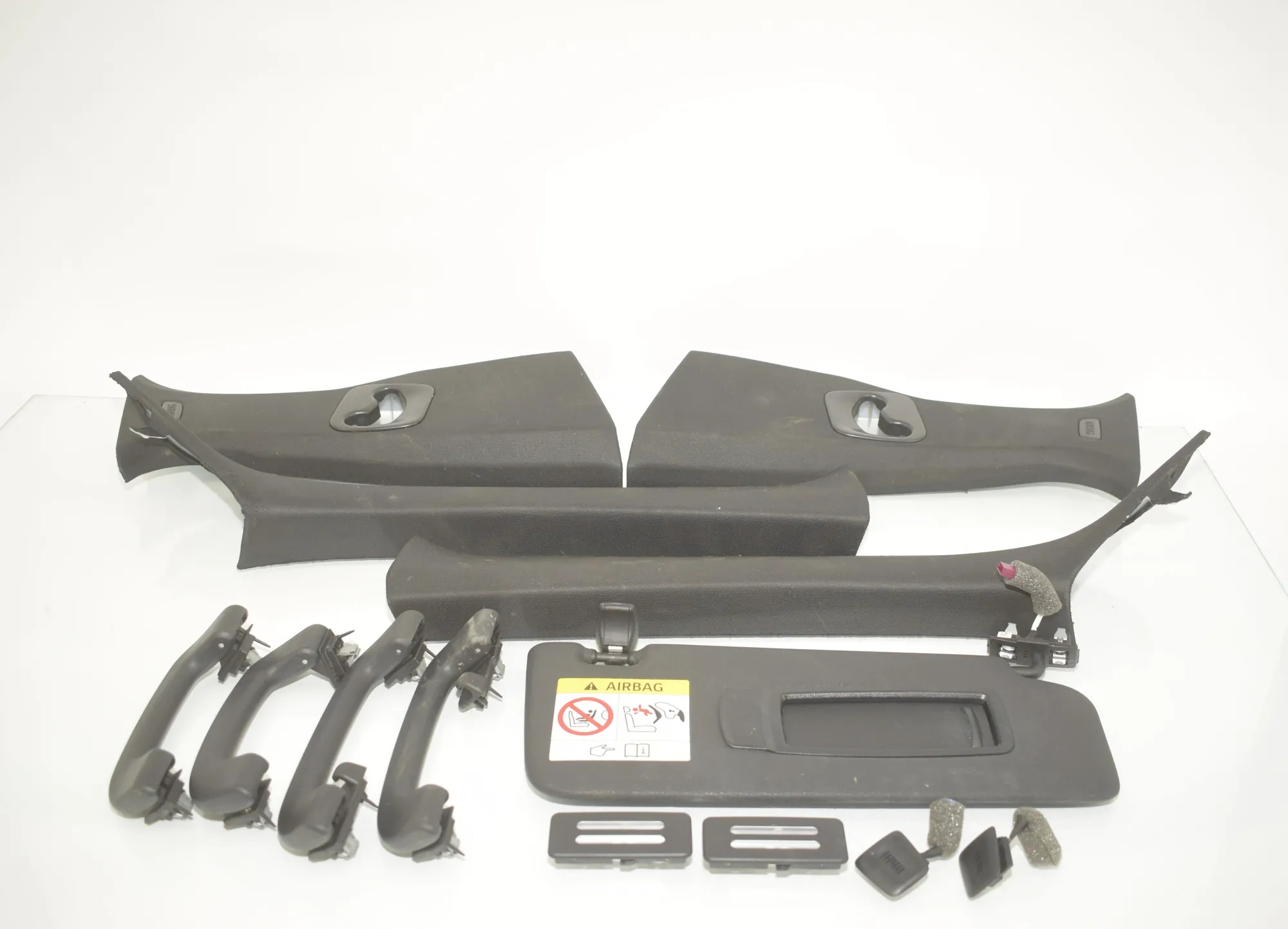 Interior Side Pillars Trim Kit – OEM 9263744 · BMW X3 (F25) xDrive 20 d 2017 – 2