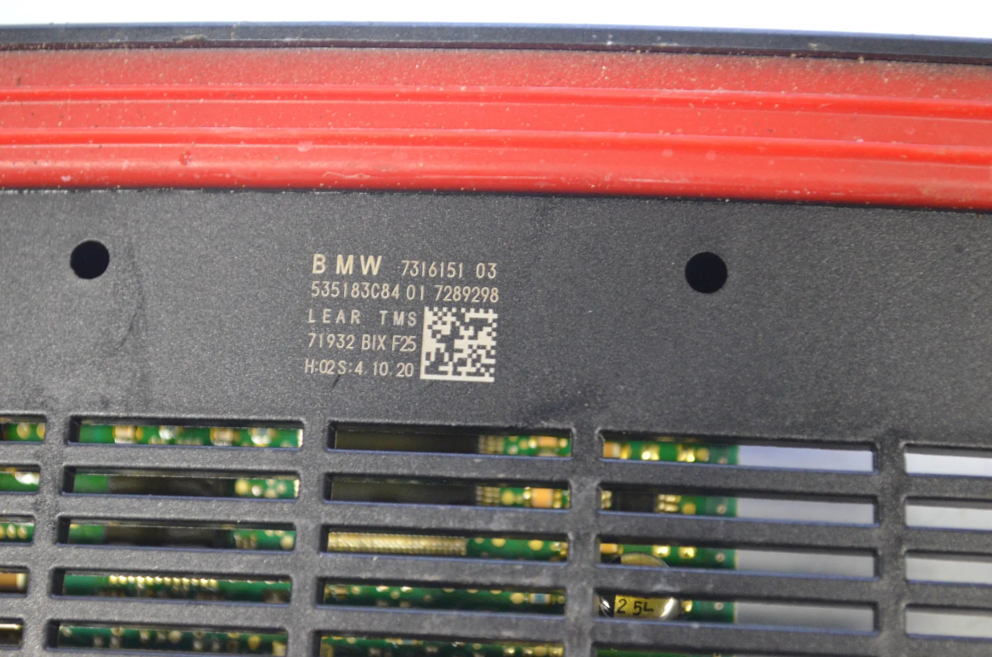 LED Lights Control Unit – OEM 7316151 · BMW X3 (F25) xDrive 20 d 2017 – 4