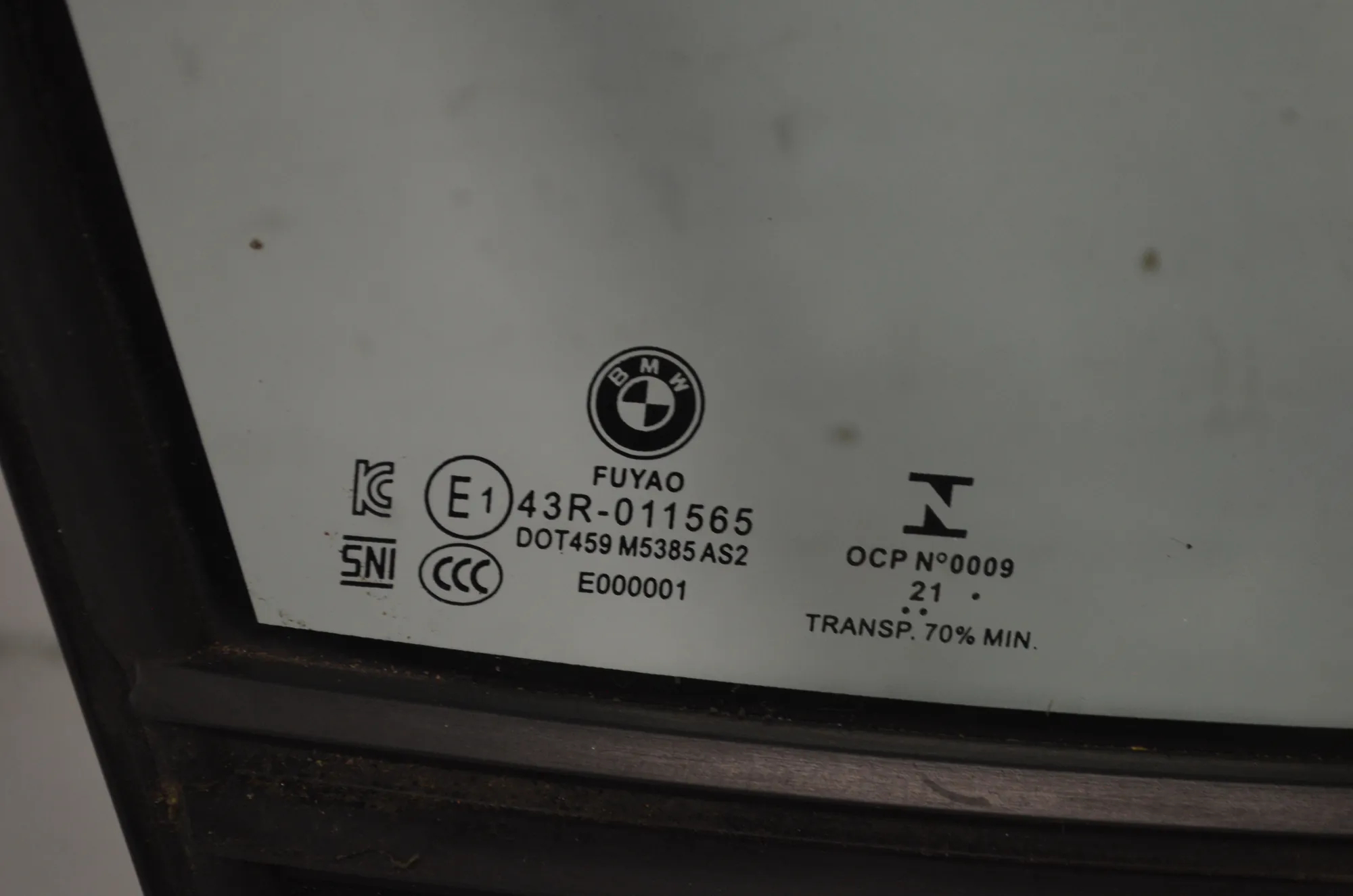 Front Right Door Quarter Window – OEM 8496284 · BMW 2 Active Tourer (U06) (2021 - -) 218d 2022 – 4