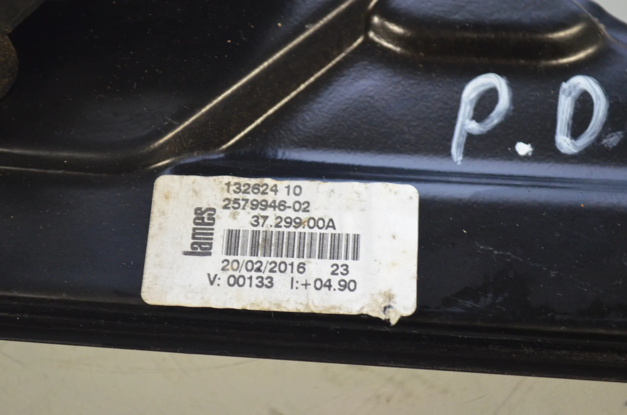 Front Right Door Window Regulator – OEM 7490192 · BMW 2 Active Tourer (F45) 218 i 2016 – 5