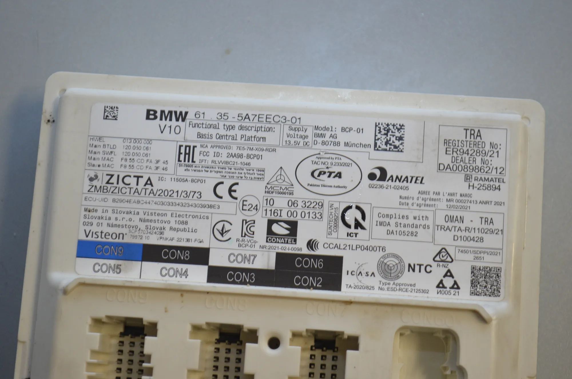 Engine Ignition ECU Set – OEM 5A7EEC3 · BMW 2 Active Tourer (U06) (2021 - -) 218d 2022 – 6