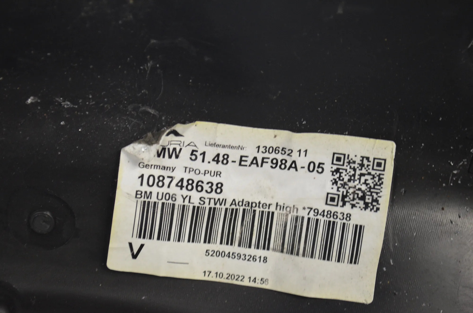 Sound Insulation – OEM 7948638 · BMW 2 Active Tourer (U06) (2021 - -) 218d 2022 – 4