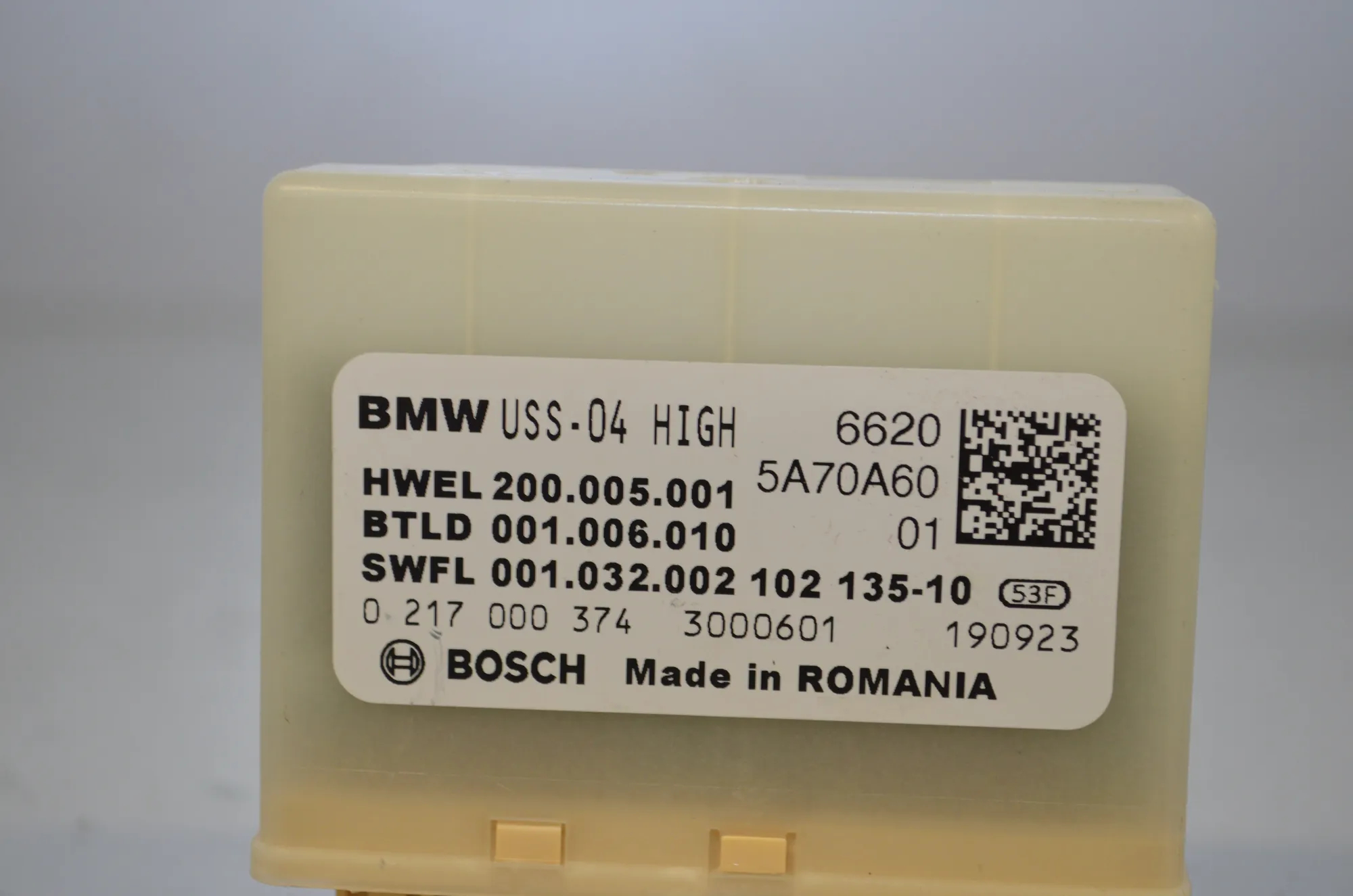 PDC Parking Sensor Control Unit – OEM 5A70A60 · BMW i4 (G26) (2022 - -) eDrive35 2023 – 4
