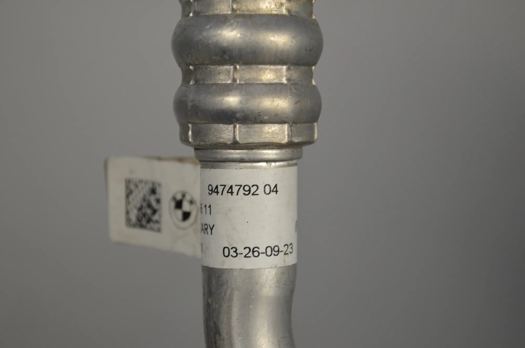 A/C Air Con Hose Pipe – OEM 9474792 · BMW i4 (G26) (2022 - -) eDrive35 2023 – 4