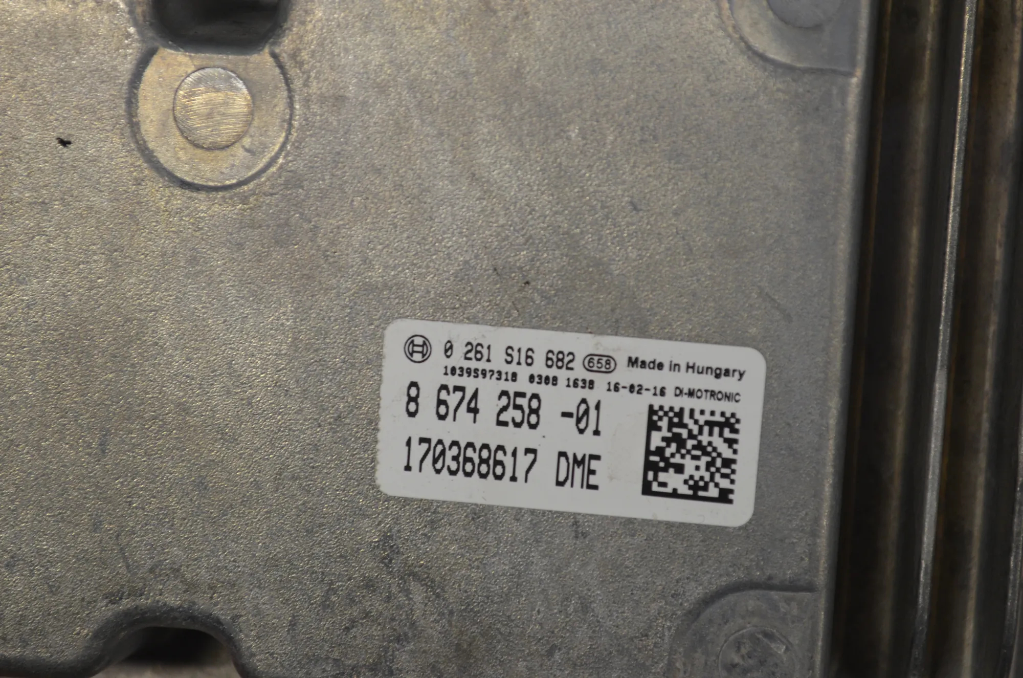 Engine Ignition ECU Set – OEM 6825531 · BMW 2 Active Tourer (F45) 218 i 2016 – 10
