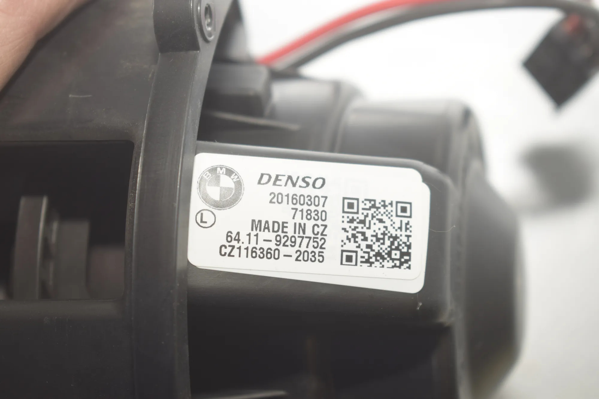 Heater Blower Fan – OEM 9297752 · BMW 2 Active Tourer (F45) 218 i 2016 – 4