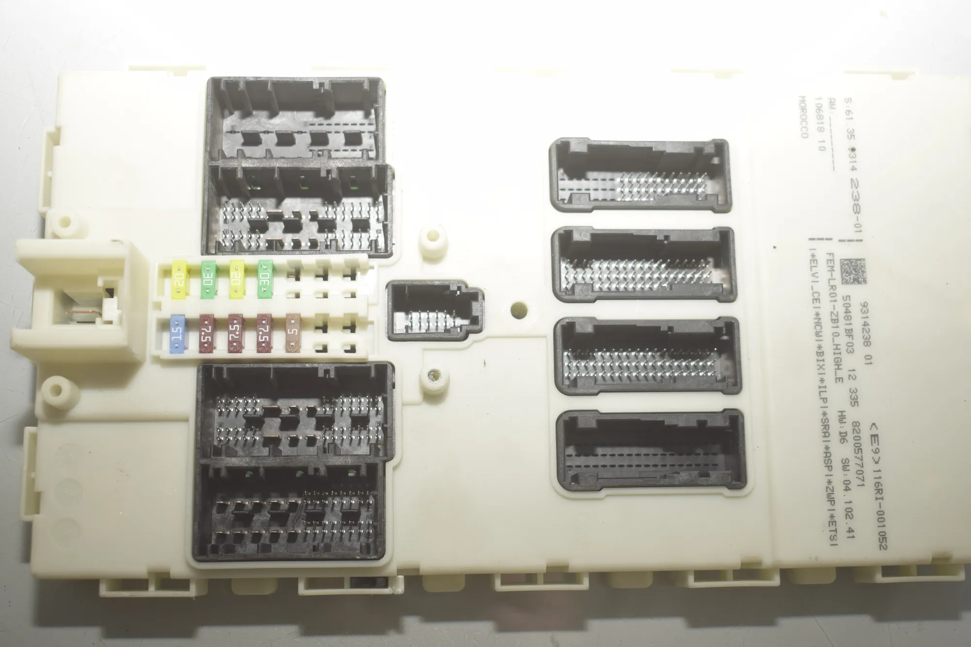 Engine Ignition ECU Set – OEM 9314238 · BMW 3 Touring (F31) 320 i 2012 – 6