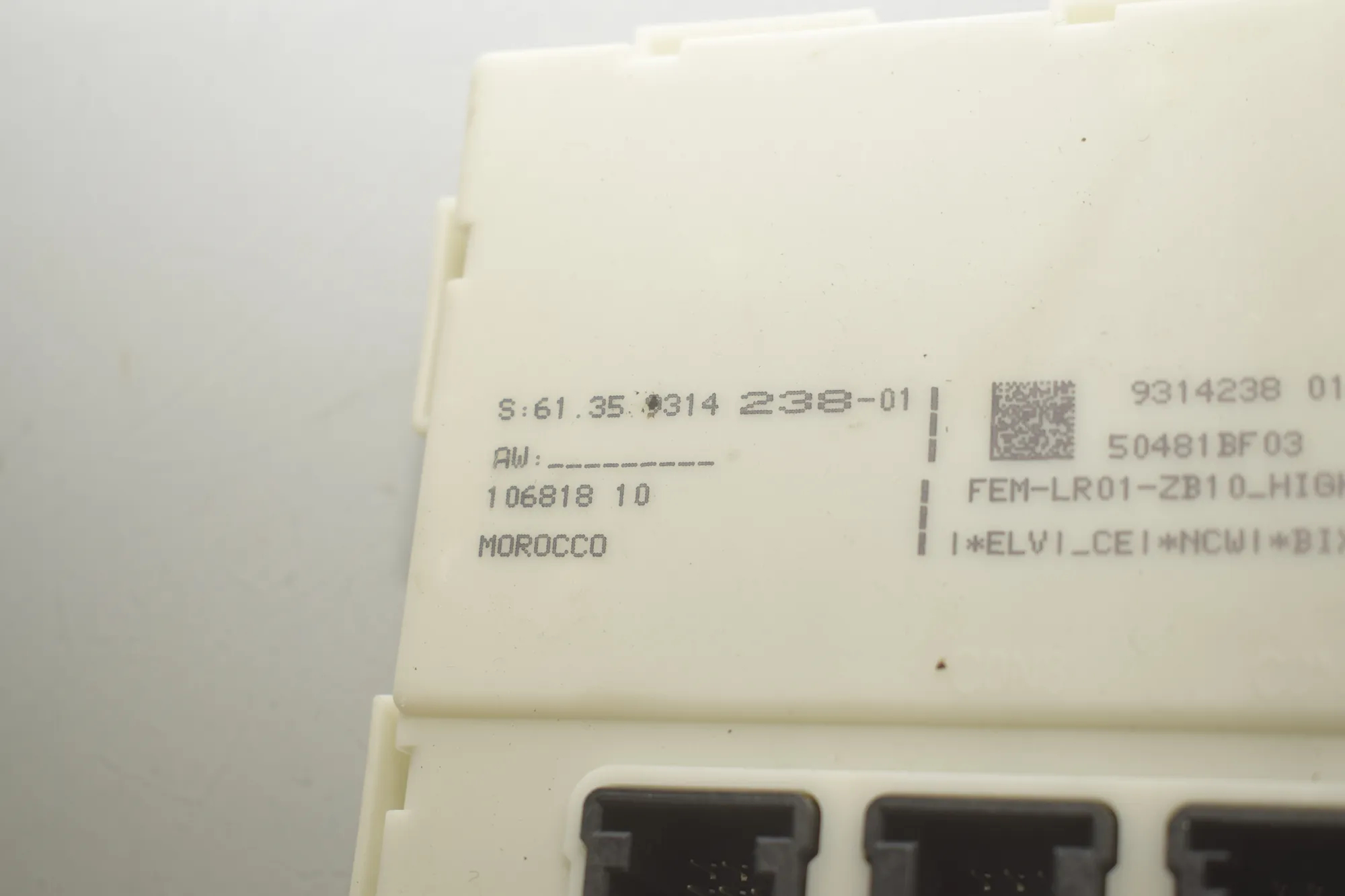 Engine Ignition ECU Set – OEM 9314238 · BMW 3 Touring (F31) 320 i 2012 – 7