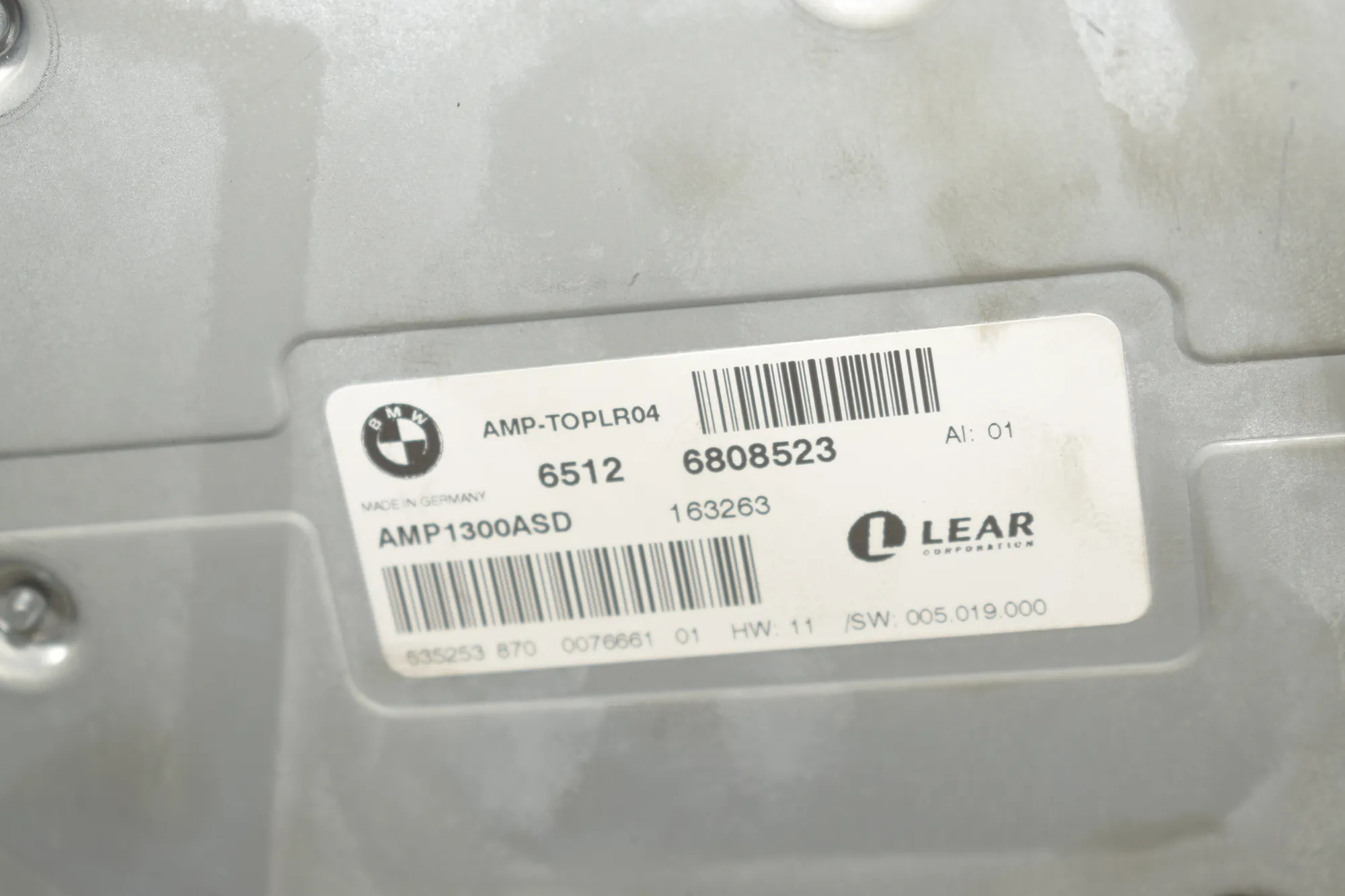 Sound Amplifier – OEM 6808523 · BMW 5 Touring (F11) M 550 d xDrive 2016 – 6