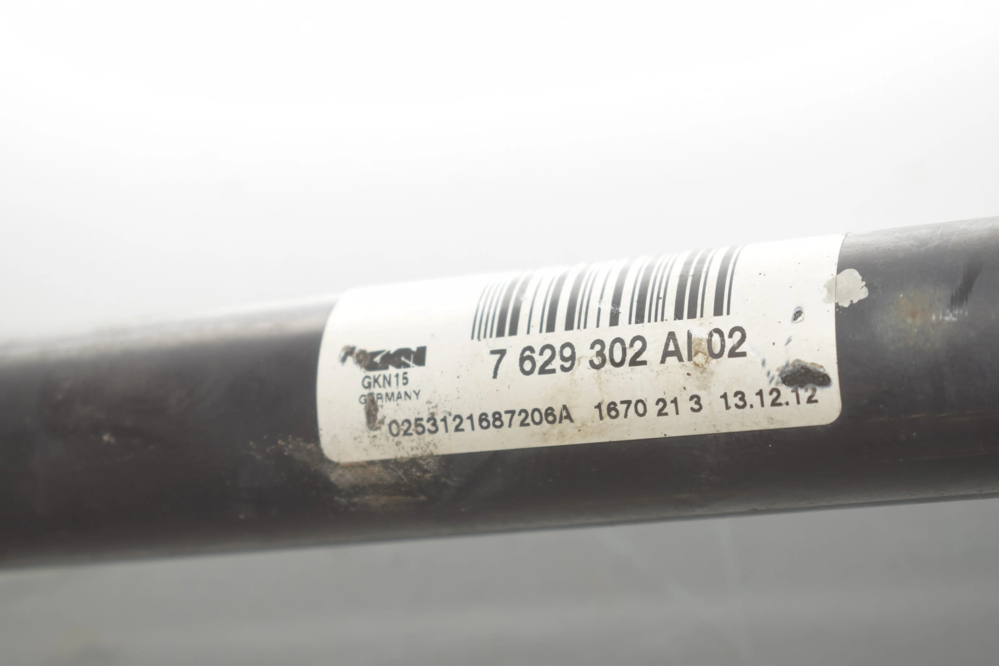 Rear Right Driveshaft – OEM 7629302 · BMW 3 Touring (F31) 320 i 2012 – 4