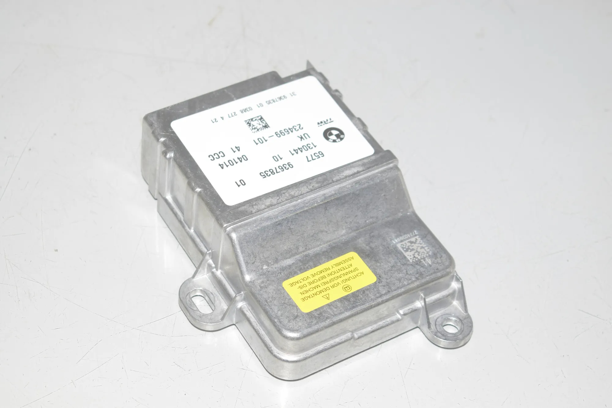 SRS Control Unit – OEM 9367835 · BMW 2 Active Tourer (F45) 216 d 2014 – 2