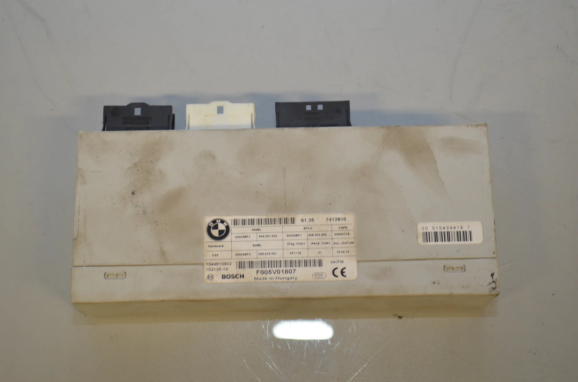 Other Control Units – OEM 7412610 · BMW 3 Touring (F31) 318 d 2016 – 2