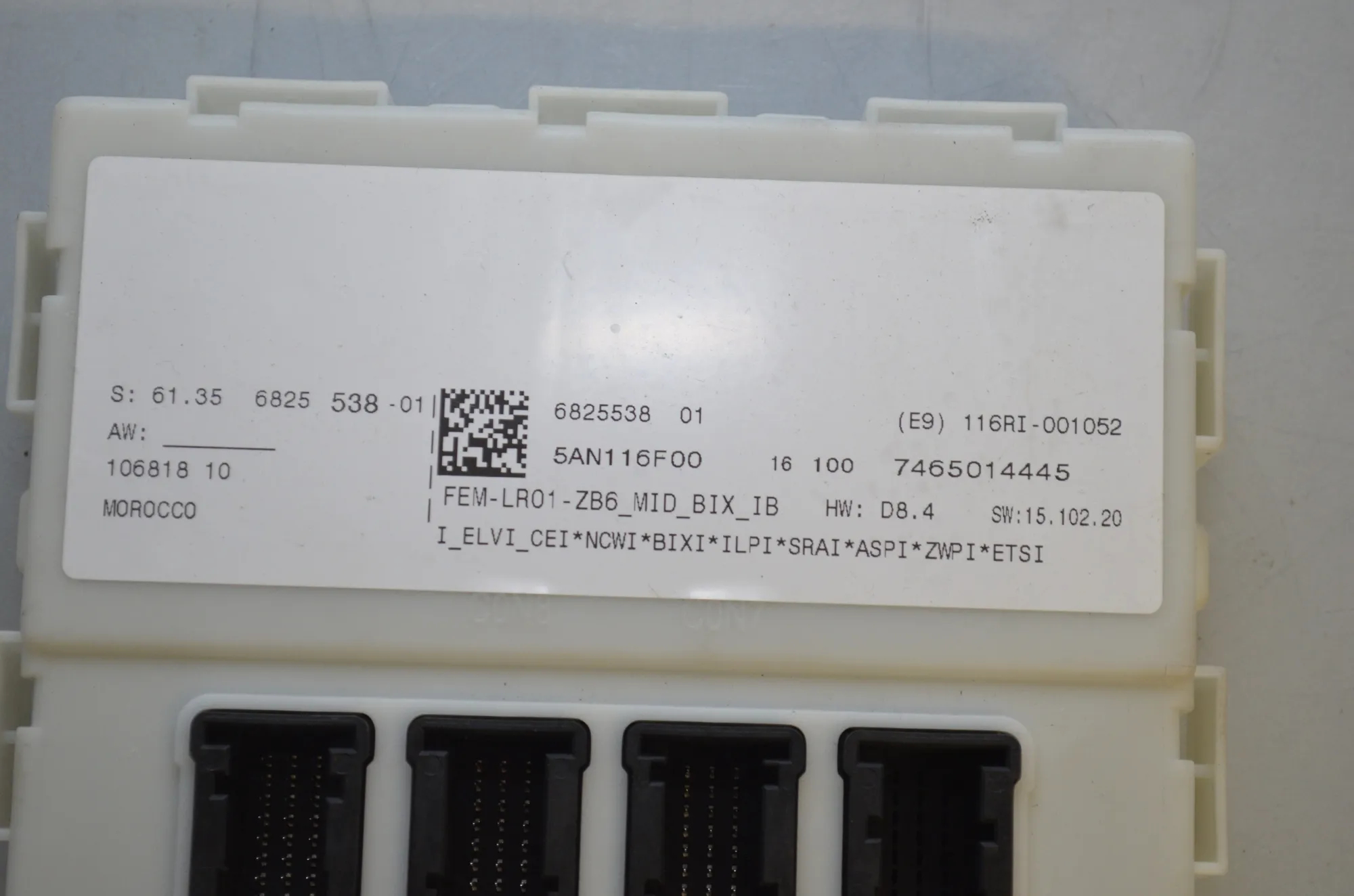 Engine Ignition ECU Set – OEM 8589145 · BMW 3 Touring (F31) 318 d 2016 – 10