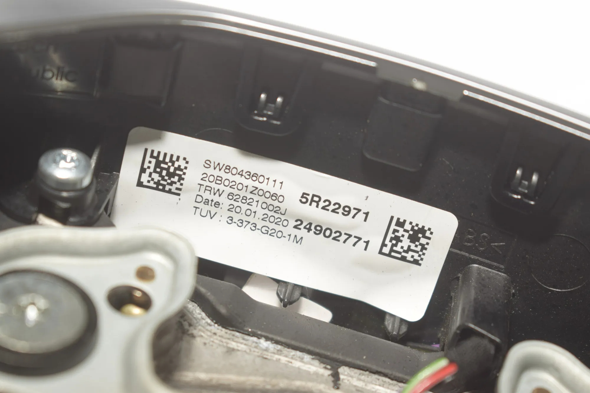 Steering Wheel – OEM 8043601 · BMW 1 (F40) (2019 - -) (F40)118i 2020 – 9