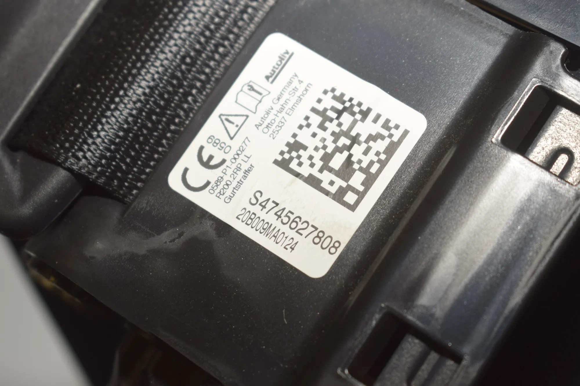 Rear Right Seatbelt – OEM 7456278 · BMW 1 (F40) (2019 - -) (F40)118i 2020 – 6