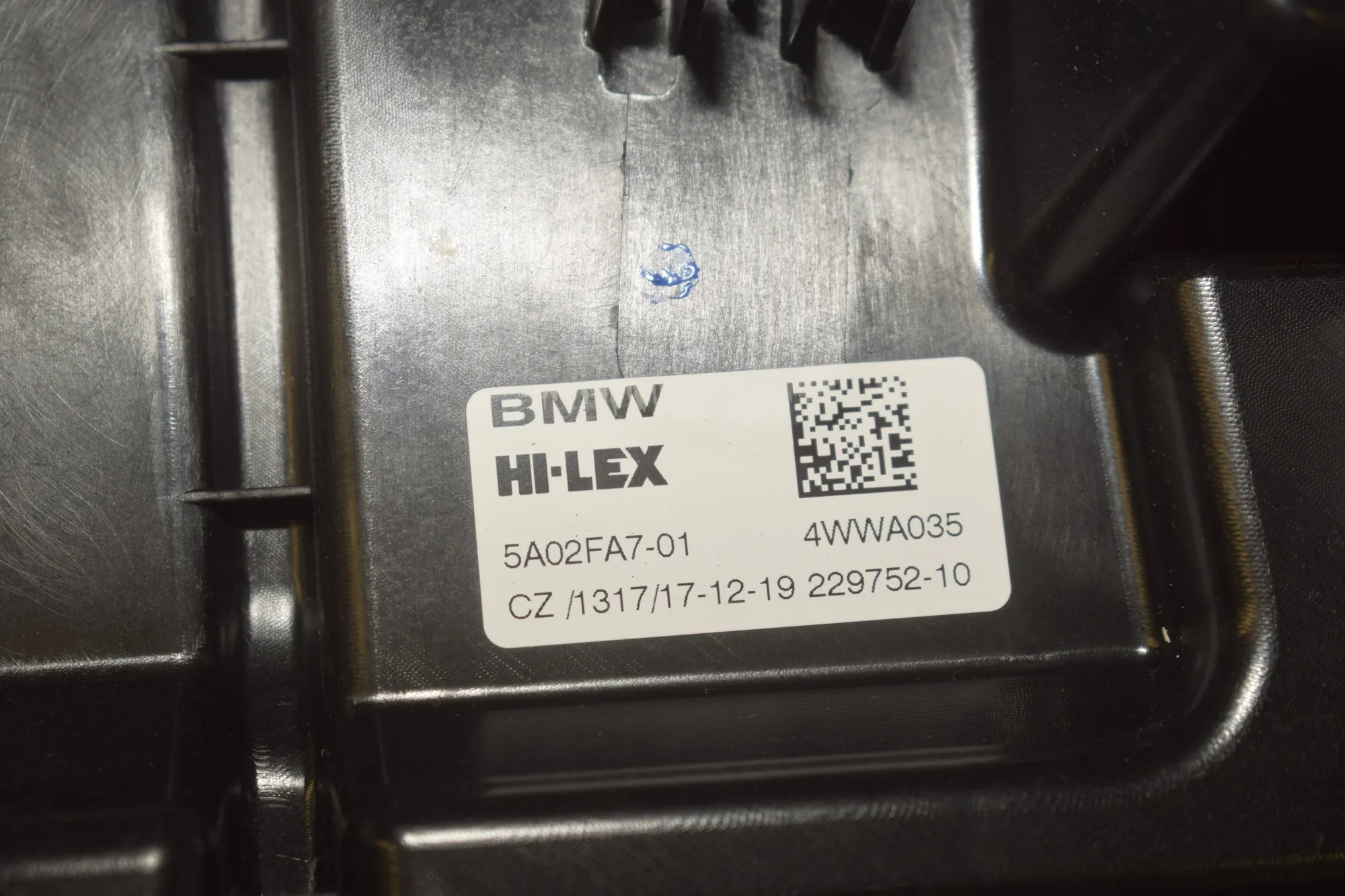 Rear Left Door Window Regulator – OEM 5A02FA7 · BMW 1 (F40) (2019 - -) (F40)118i 2020 – 4