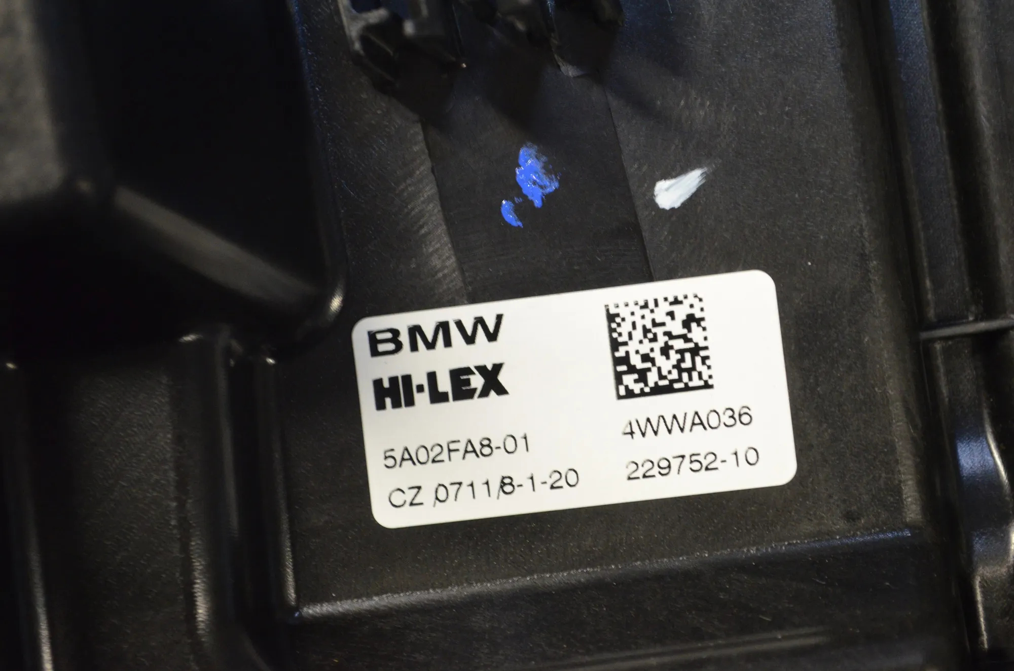 Rear Right Door Window Regulator – OEM 5A02FA8 · BMW 1 (F40) (2019 - -) (F40)118i 2020 – 5