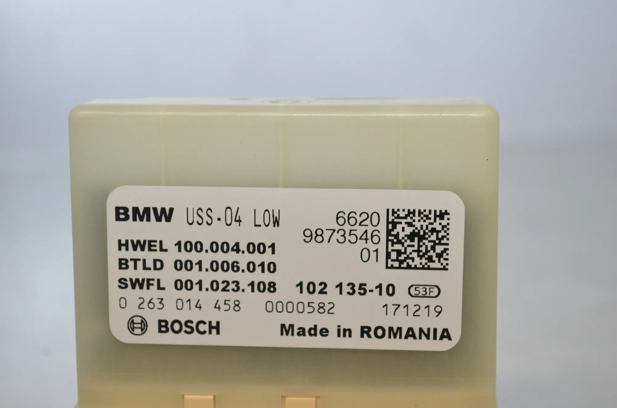 PDC Parking Sensor Control Unit – OEM 9873546 · BMW 1 (F40) (2019 - -) (F40)118i 2020 – 4