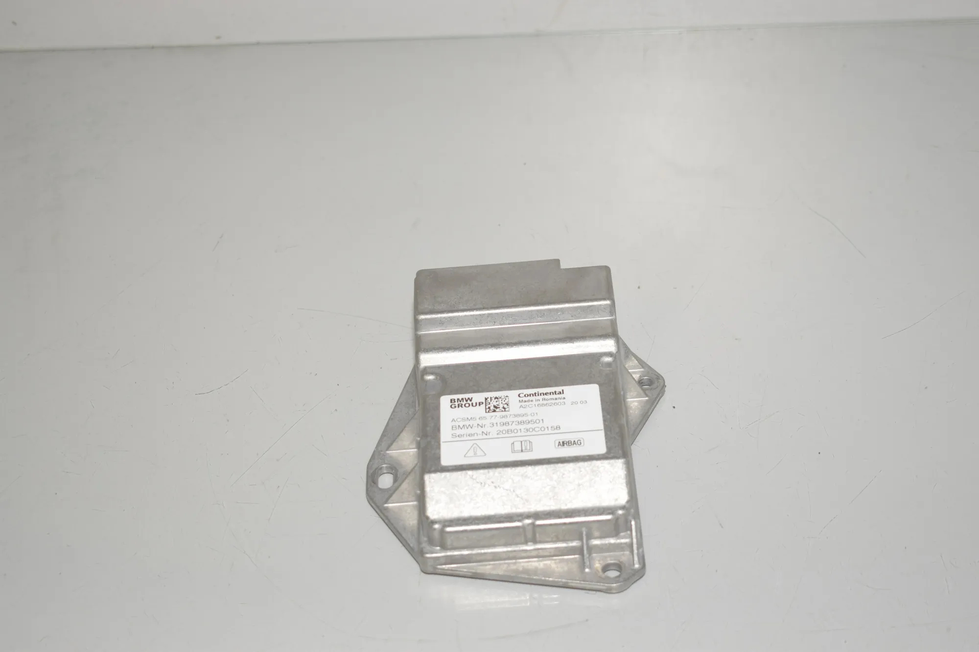 SRS Control Unit – OEM 9873895 · BMW 1 (F40) (2019 - -) (F40)118i 2020