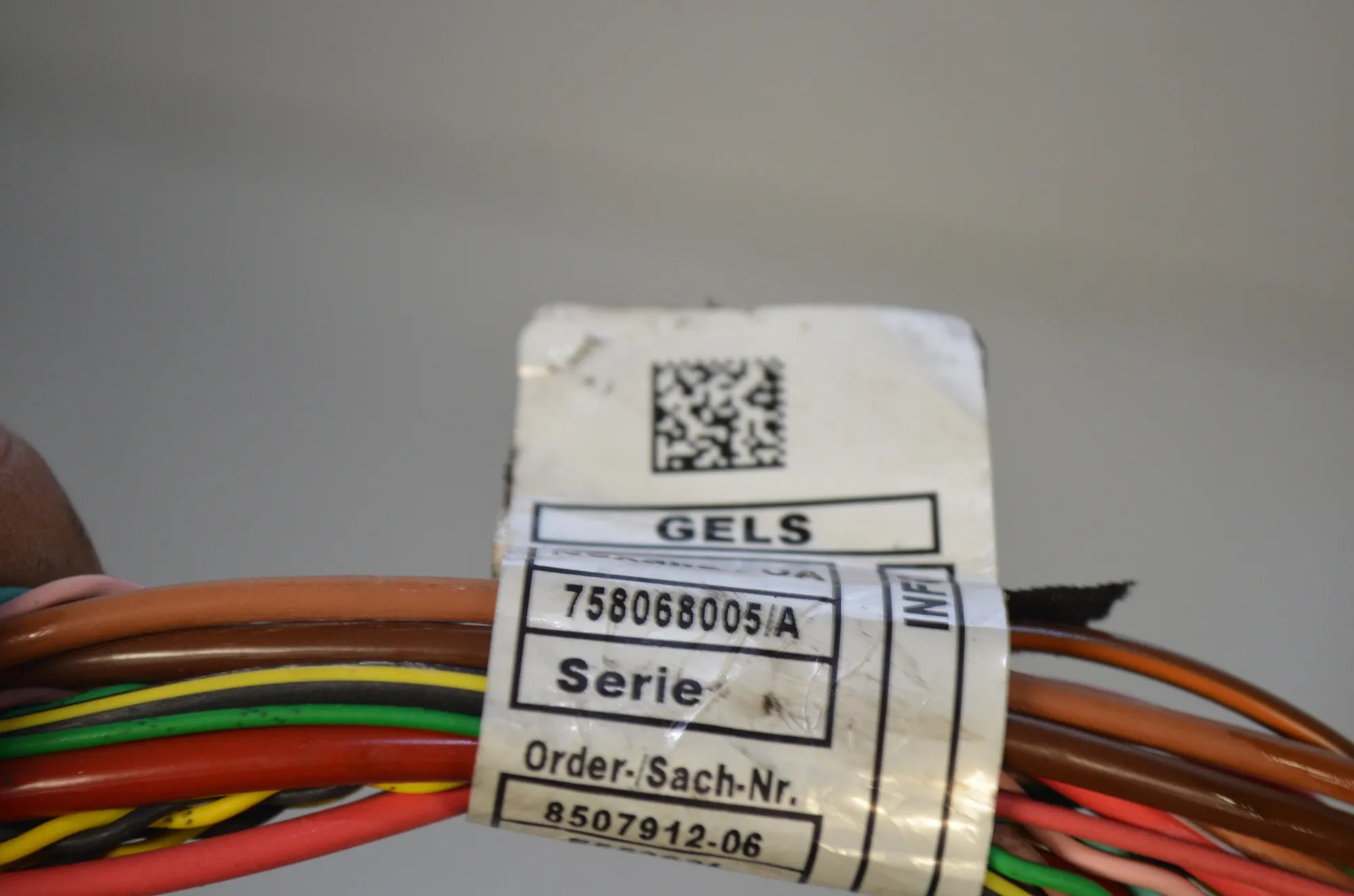 Engine Cable Harness – OEM 8507912 · BMW 3 Gran Turismo (F34) 320 d xDrive 2013 – 4