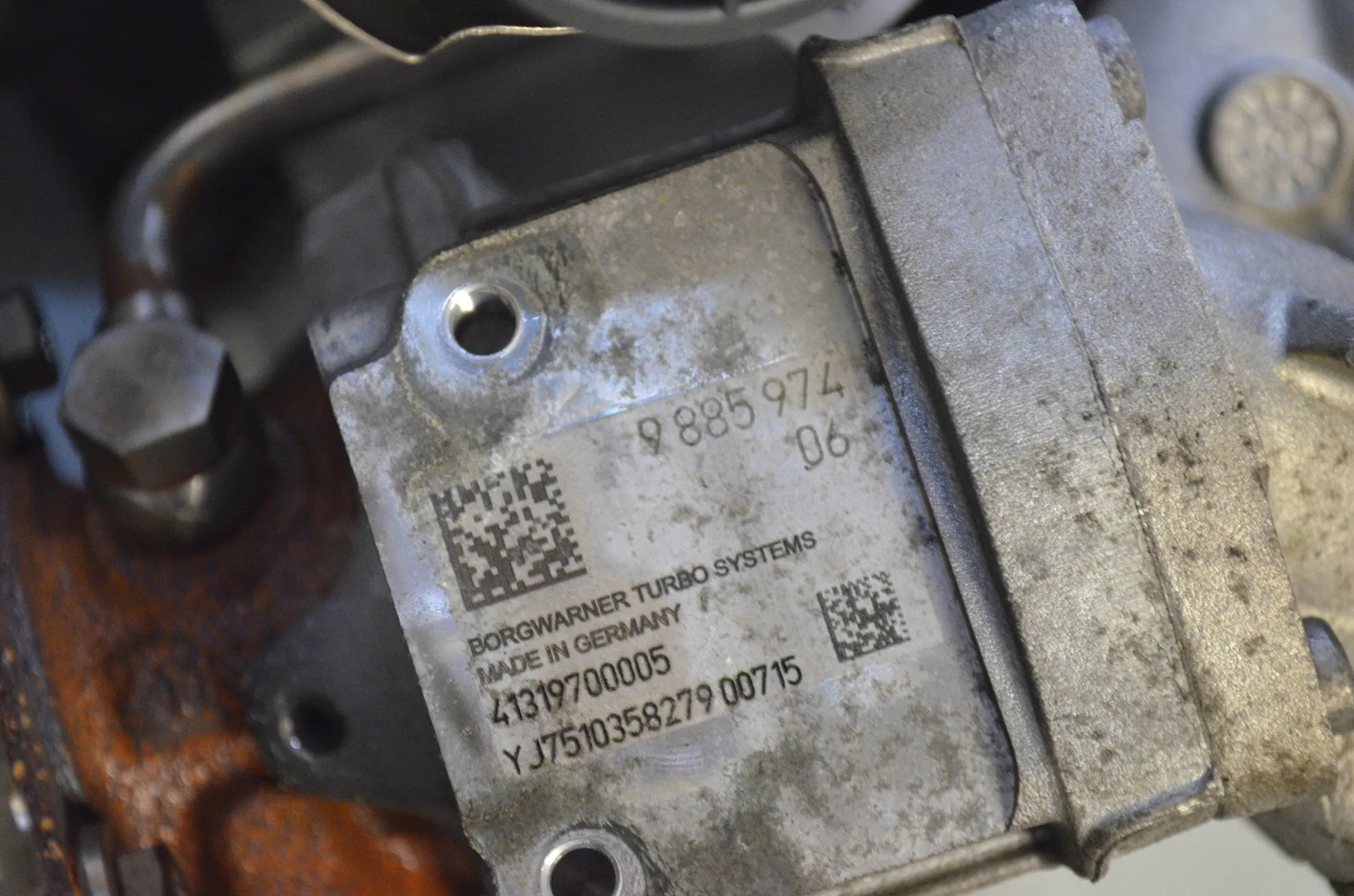 Turbocharger – OEM 9885974 · BMW 2 Active Tourer (U06) (2021 - -) 218d 2022 – 5