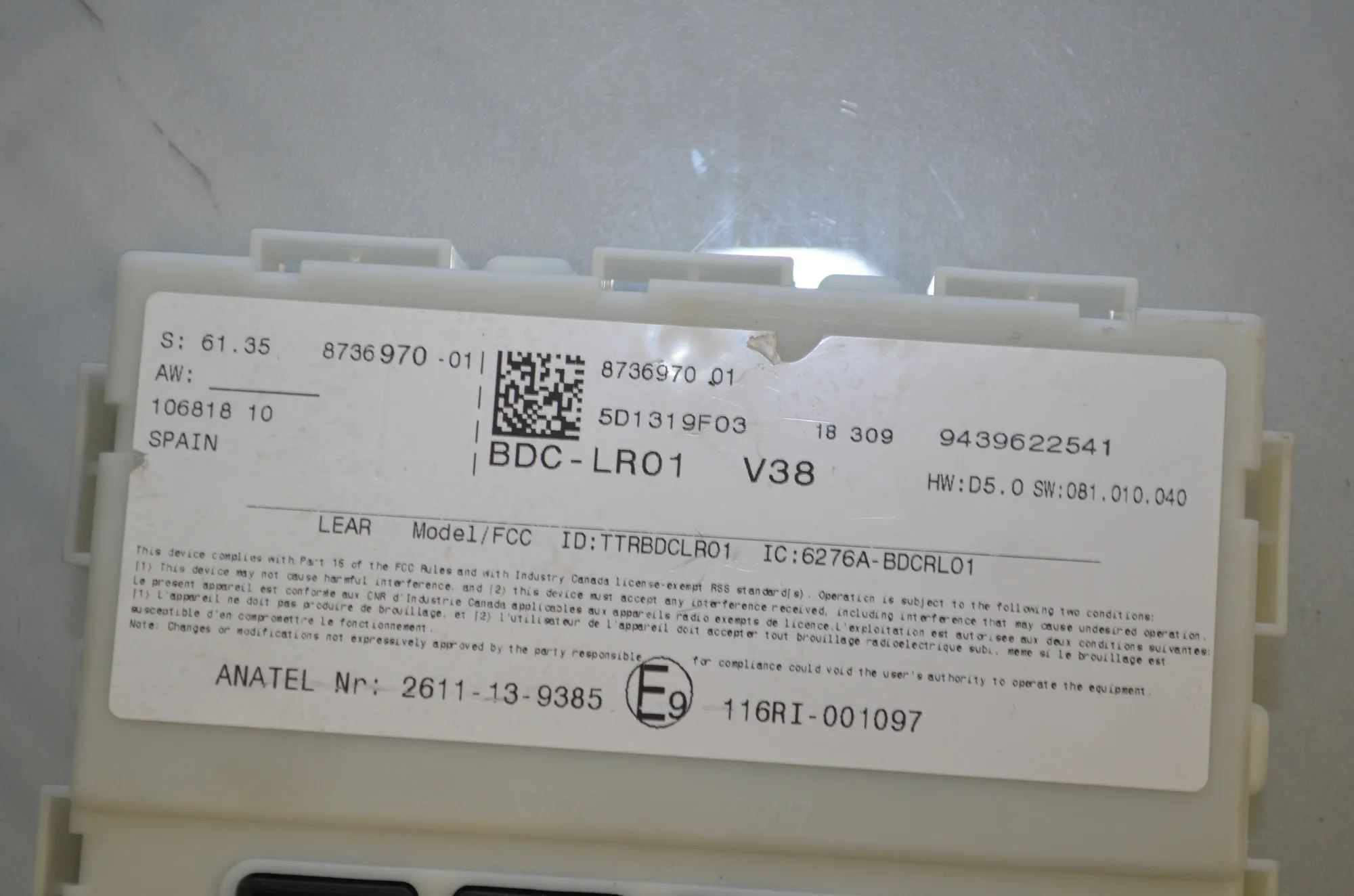 Engine Ignition ECU Set – OEM 8736970 · BMW X1 (F48) xDrive 18 d 2018 – 6