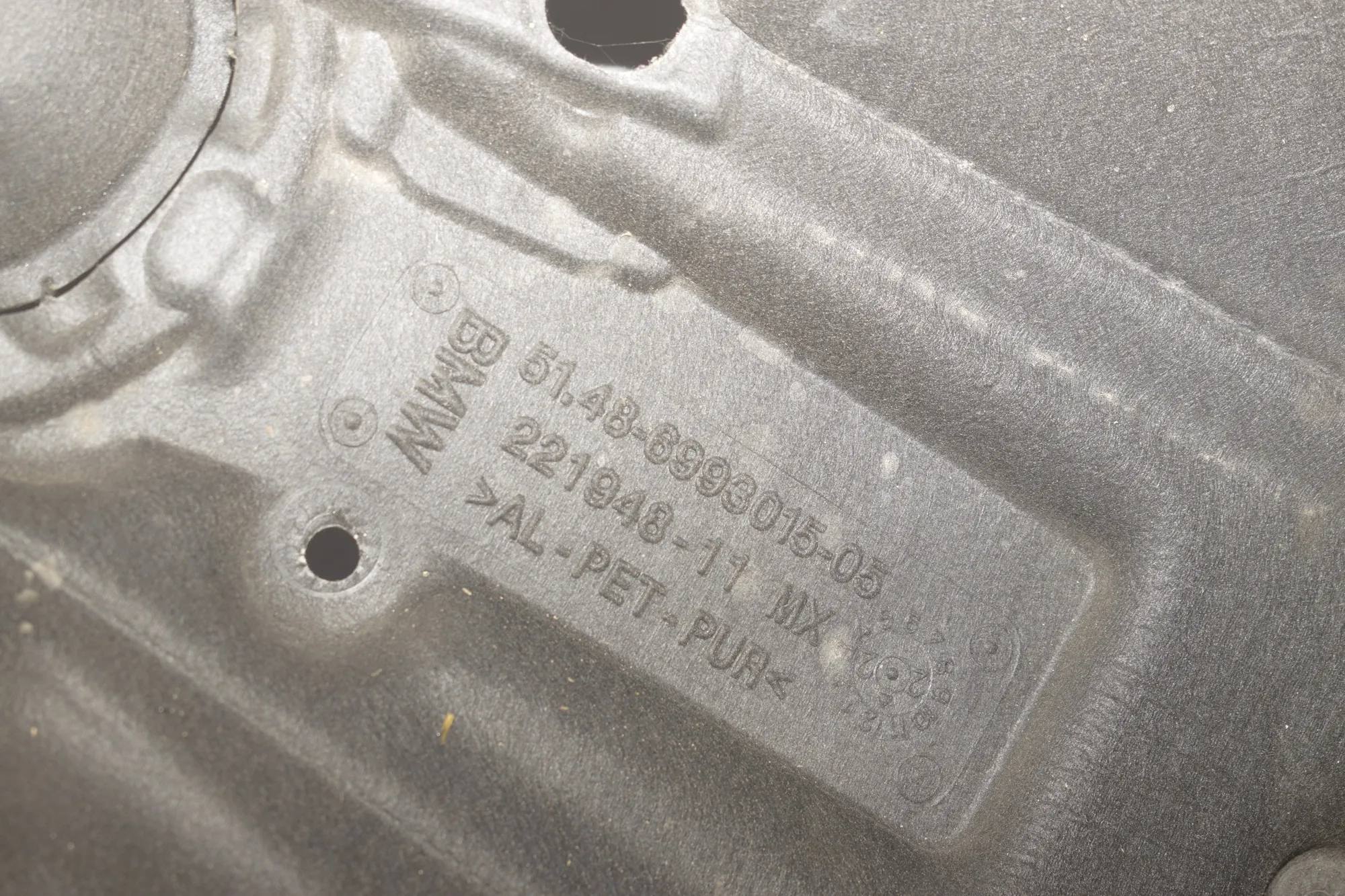 Sound Insulation – OEM 6993015 · BMW X3 (G01, F97) (2017 - -) xDrive 30 e Plug-in-Hybrid 2022 – 5