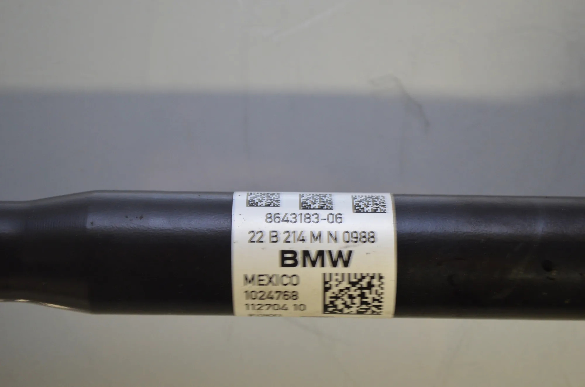 Front Left Driveshaft – OEM 8643183 · BMW X3 (G01, F97) (2017 - -) xDrive 30 e Plug-in-Hybrid 2022 – 4