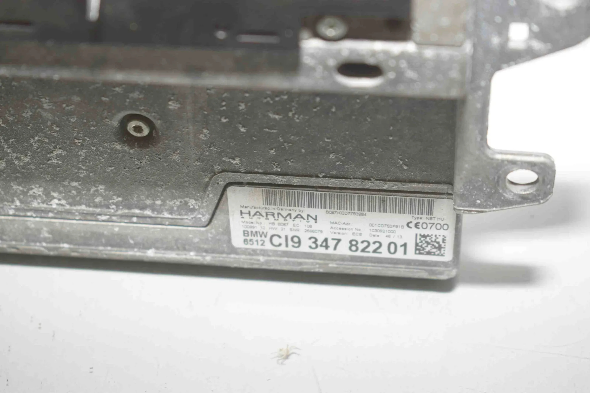 Navigation System – OEM 9320288 · BMW 3 Gran Turismo (F34) 320 d xDrive 2013 – 10