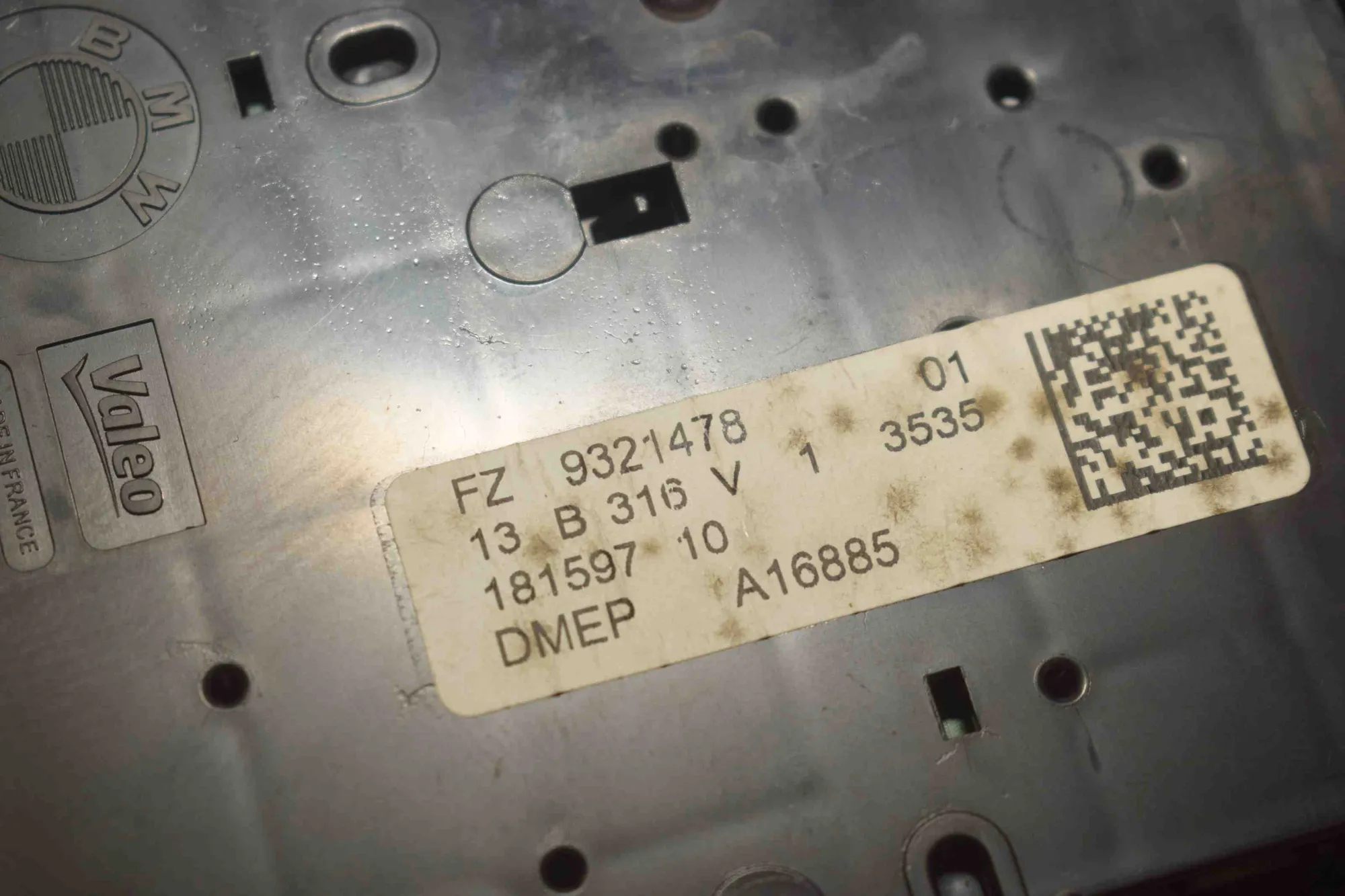 Interior Lighting – OEM 9321478 · BMW 3 Gran Turismo (F34) 320 d xDrive 2013 – 5